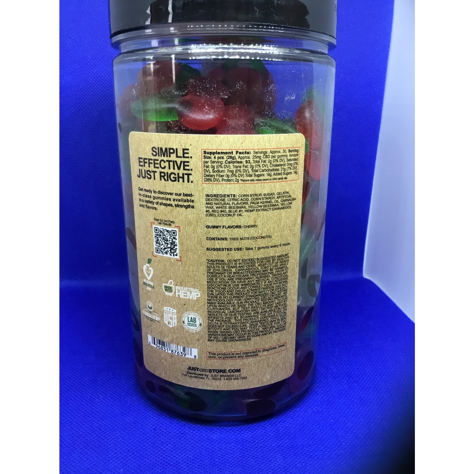JustCBD 3000mg. Gummies