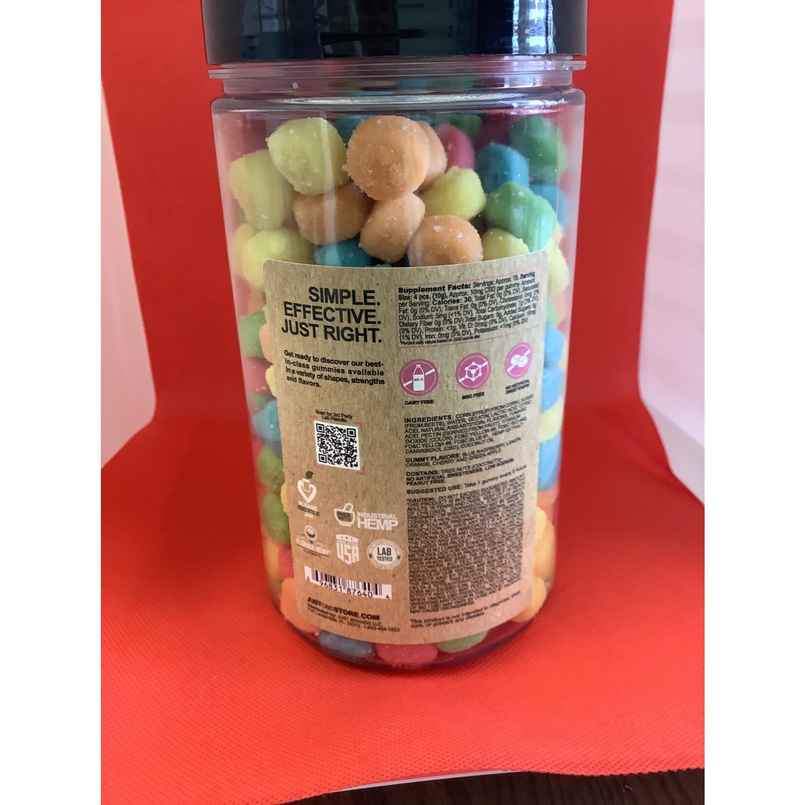 JustCBD 3000mg. Emoji Gummies-JCBD