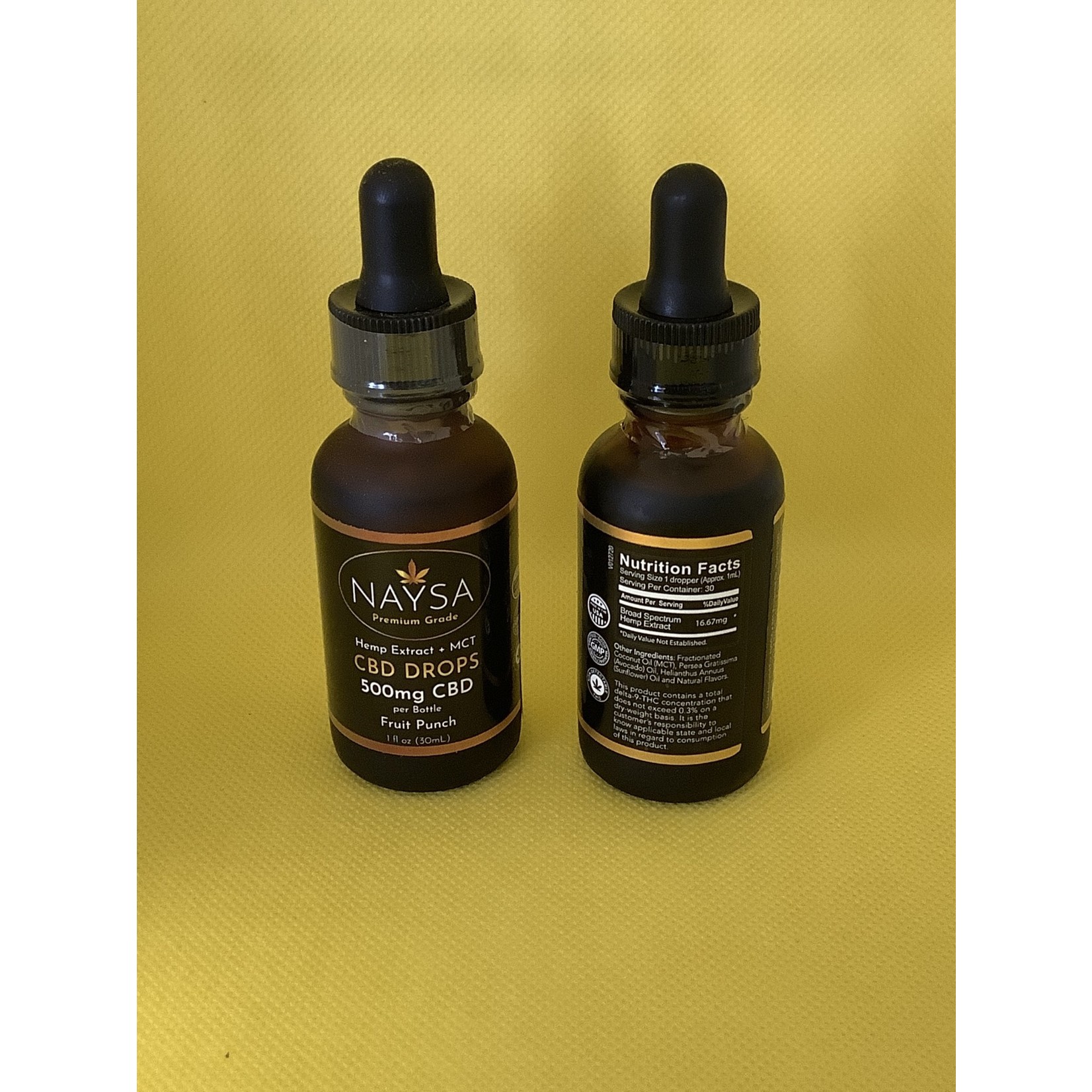 Naysa CBD 500mg - Naysa Broad Spectrum