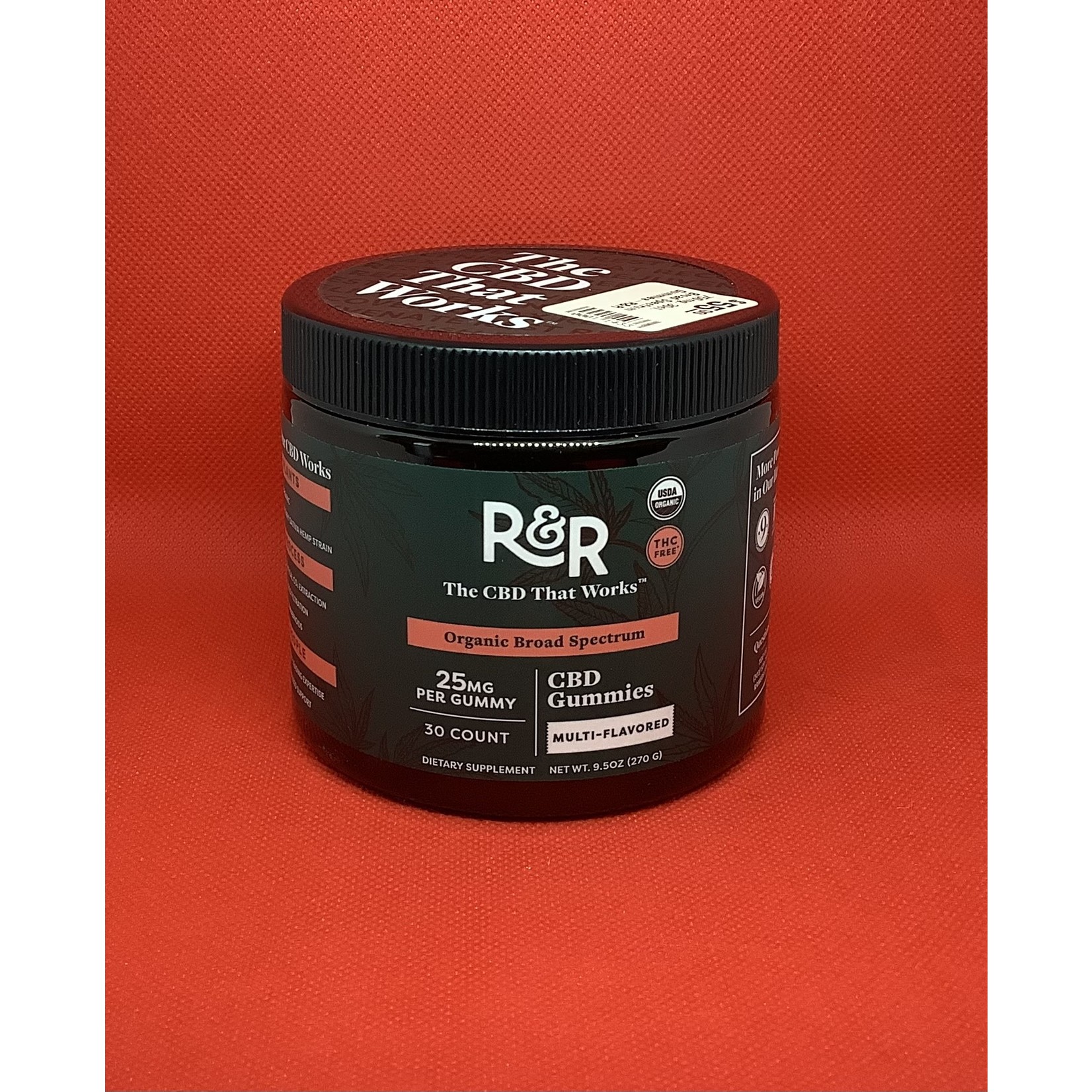 R&R Medicinals 900mg. 30ct. Broad Spectrum Gummies-R&R