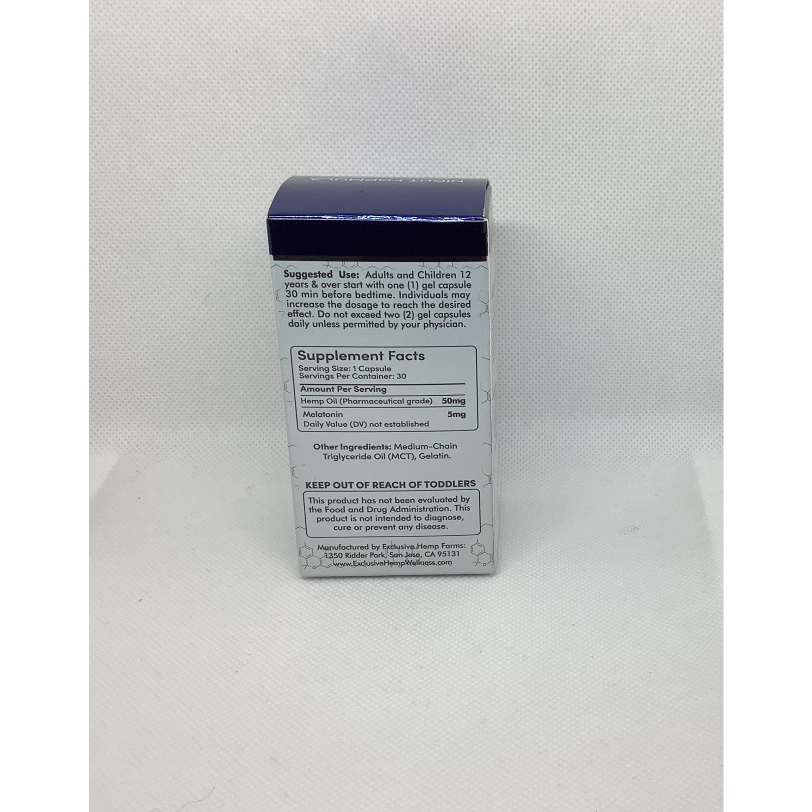 Exclusive Night Formula Capsules 1500mg-50mg