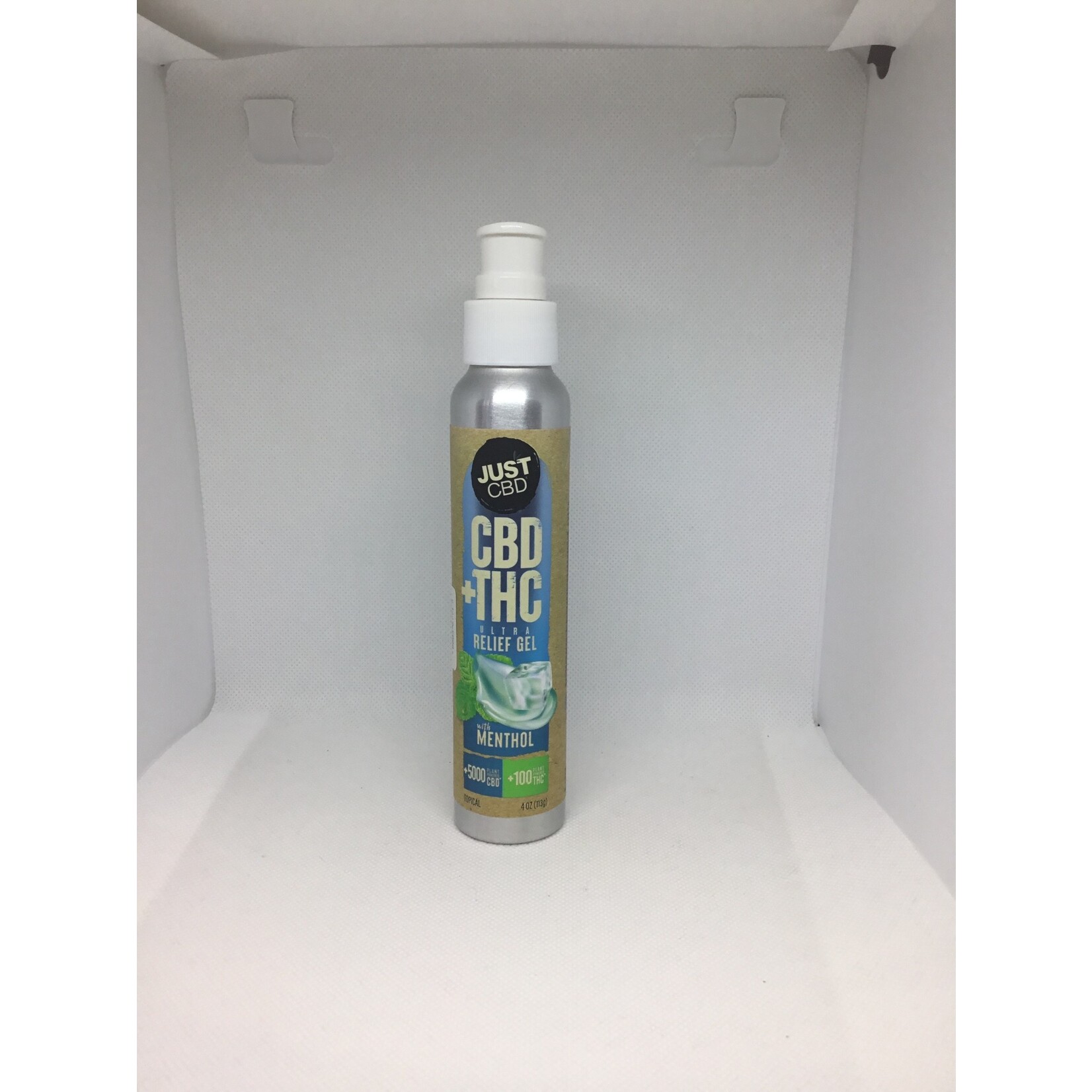 JustCBD Ultra Pain Relief Gel CBD+THC: 4oz 5000mg - JCBD