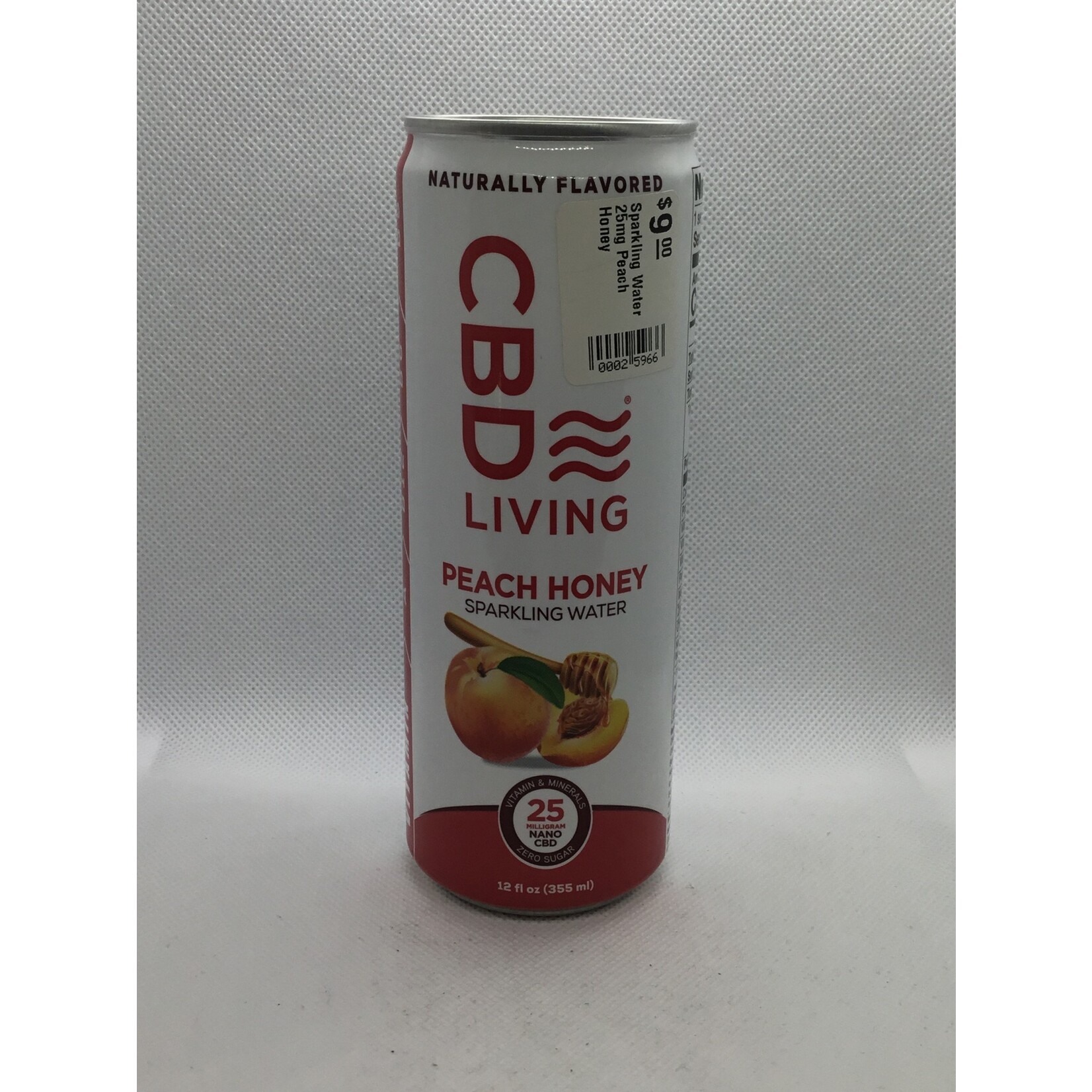 CBD Living Sparkling Water 25mg