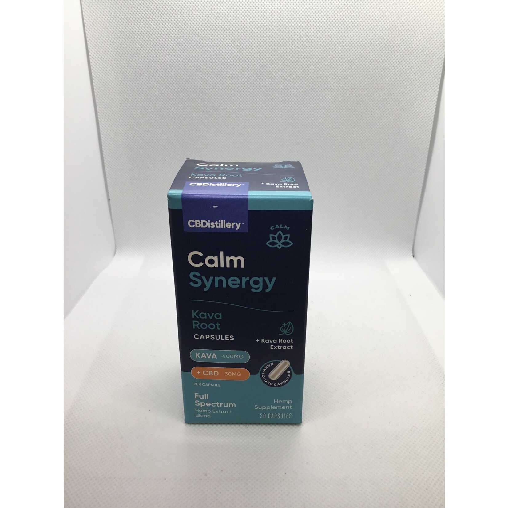 CBDistillery Calming CBD 30 KAVA 400mg 30ct-CBDistillery