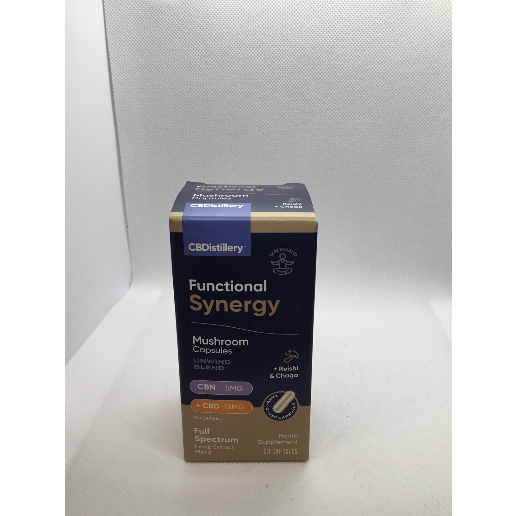 CBDistillery CBN + CBD Functional Mushroom Unwind-CBDistillery