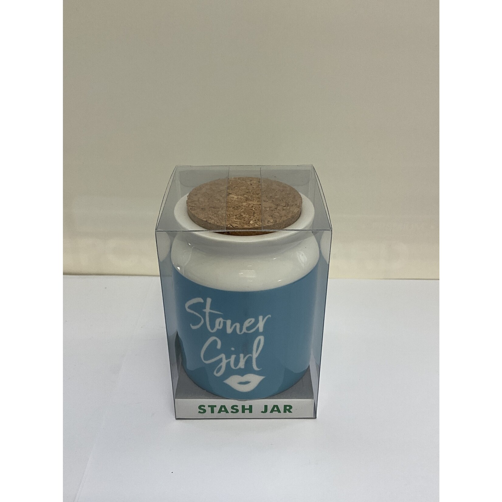 Fashion Craft Stoner Girl Stash Jar Blue