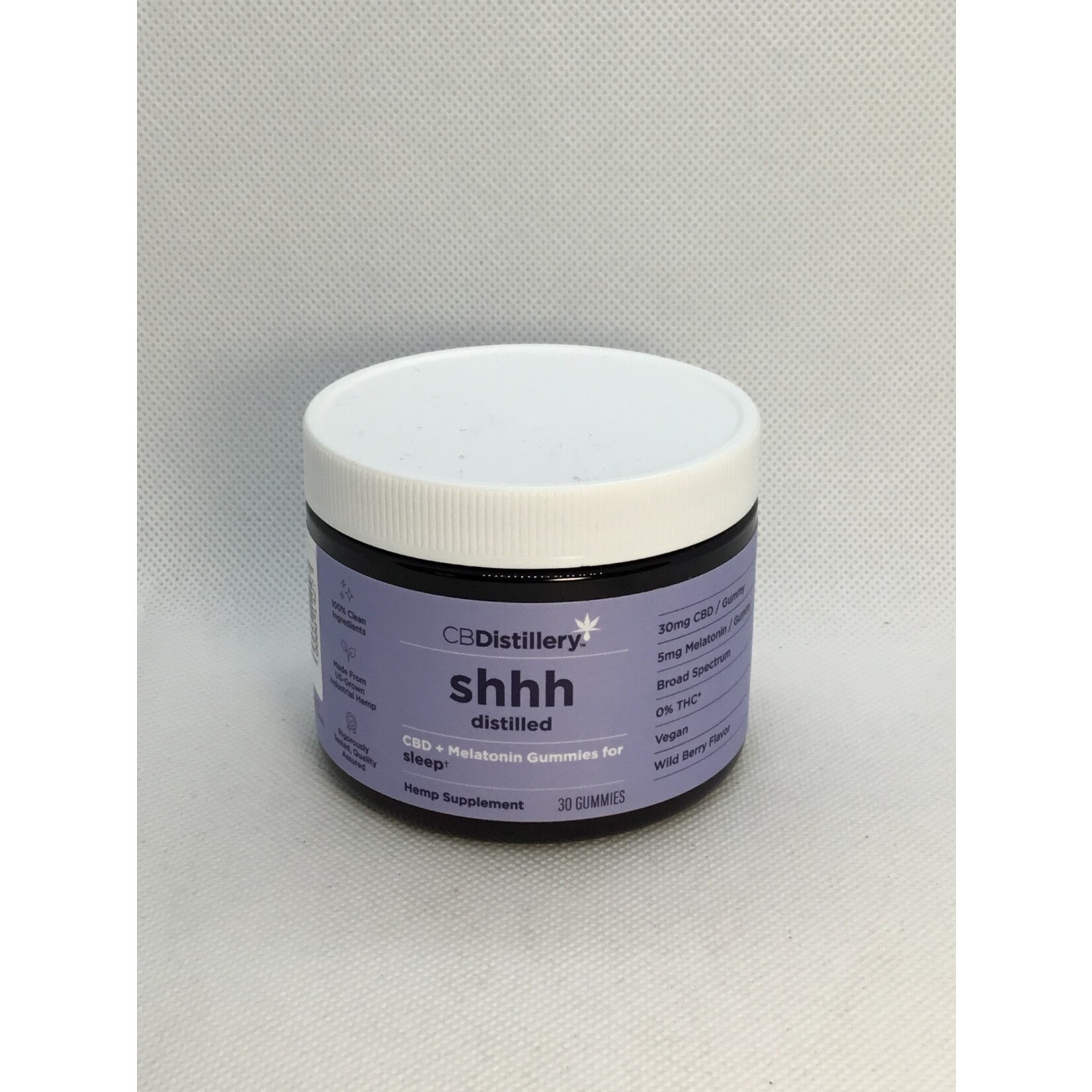 CBDistillery CBD 900mg Sleep Gummies-CBDistillery Wild Berry 5mg meletonin