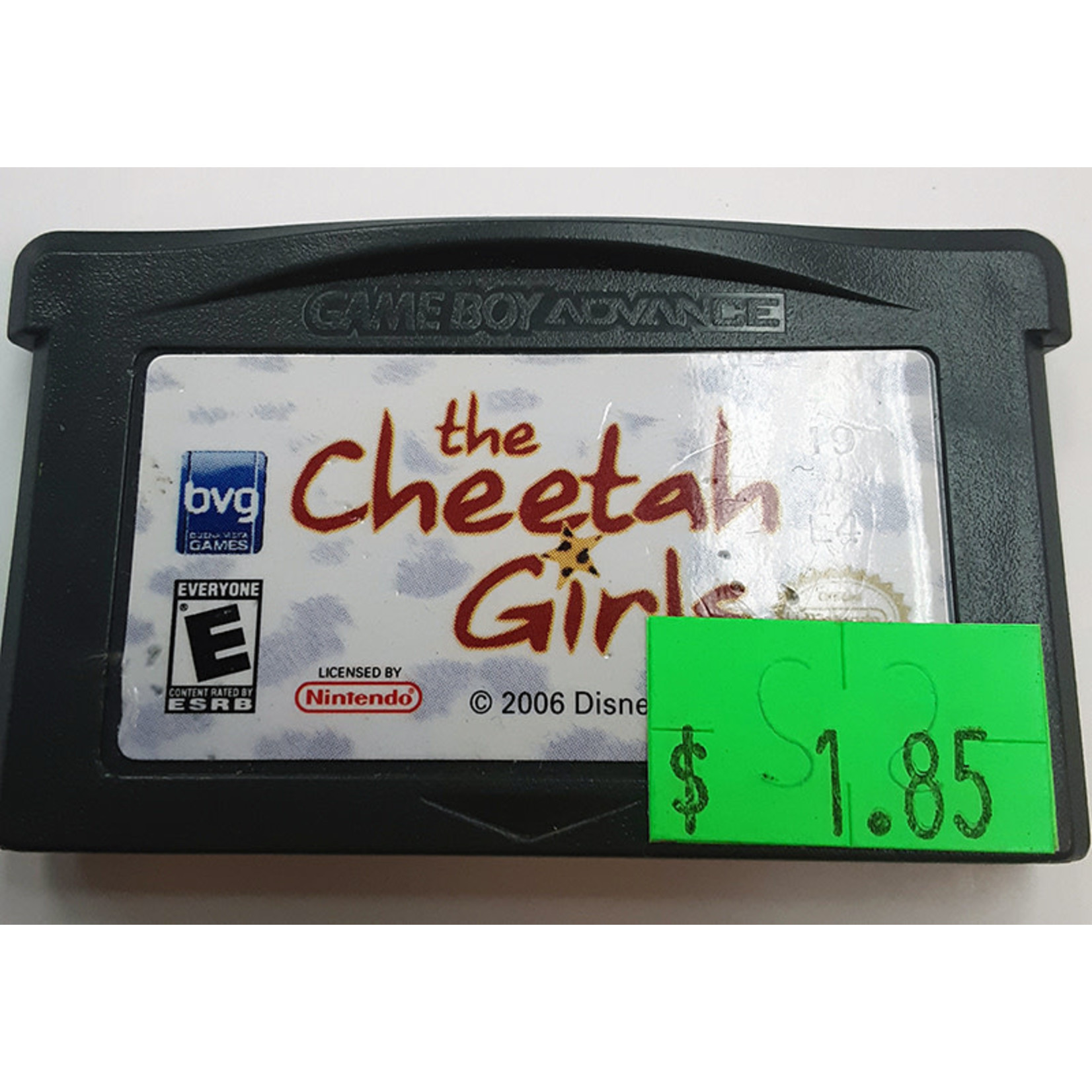 GBAu-The Cheetah Girls (cartridge)