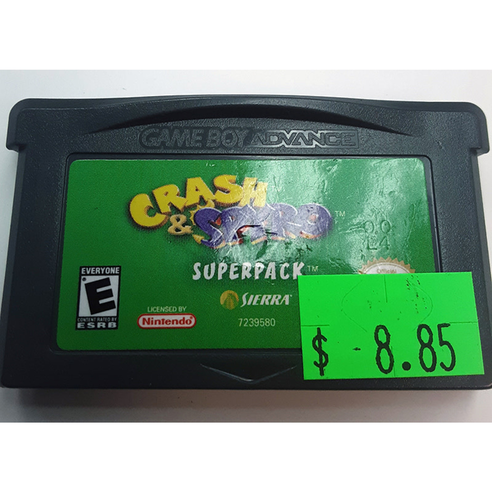 GBAu-Crash & Spyro Superpack (cartridge)