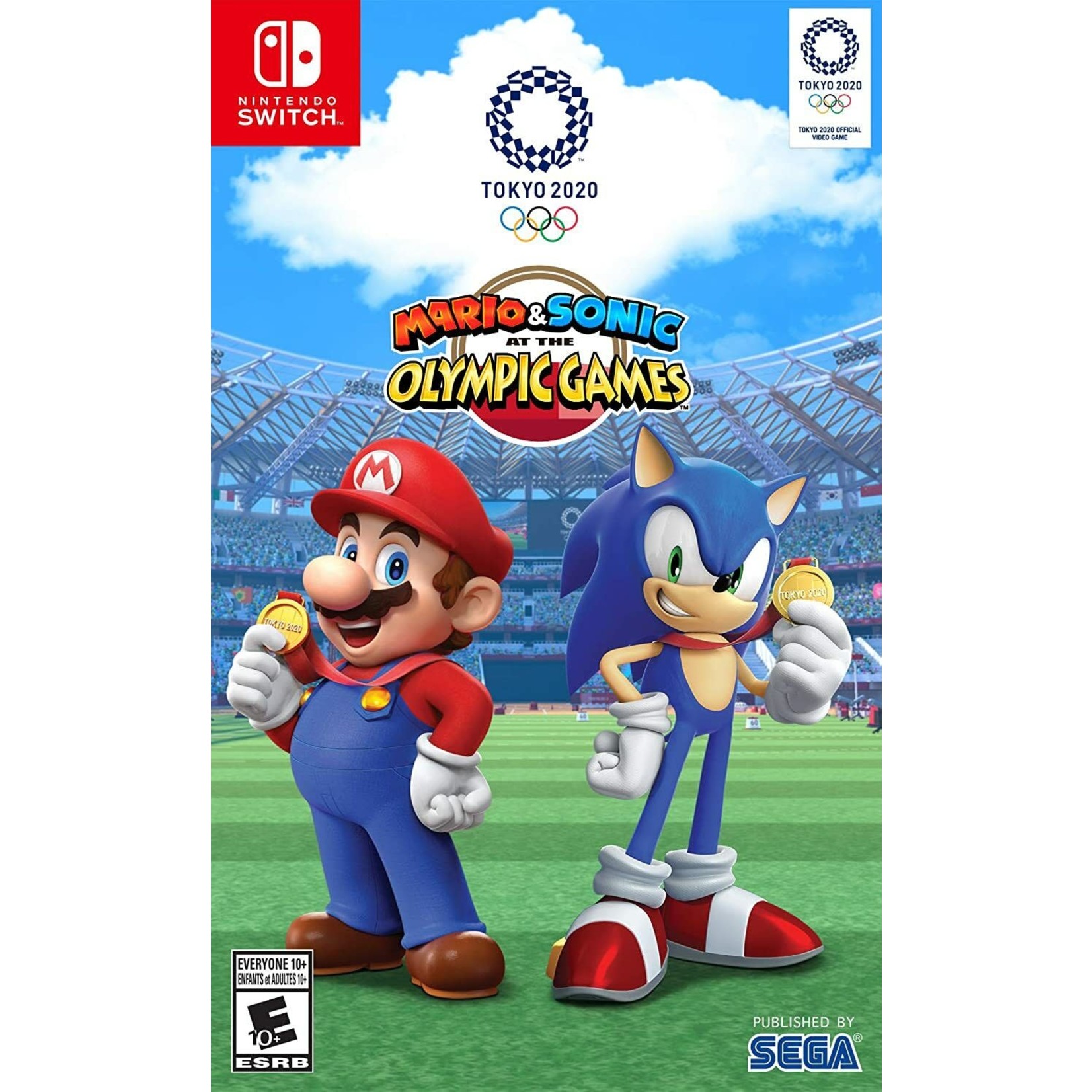 SWITCHU-Mario and Sonic at the Olympic Games Tokyo 2020