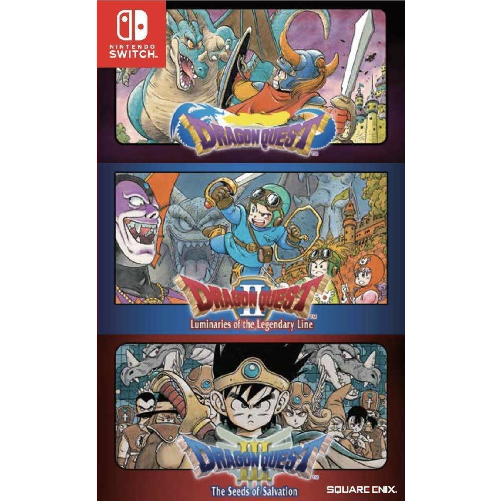 SWITCH-Dragon Quest 1 2 3 Collection