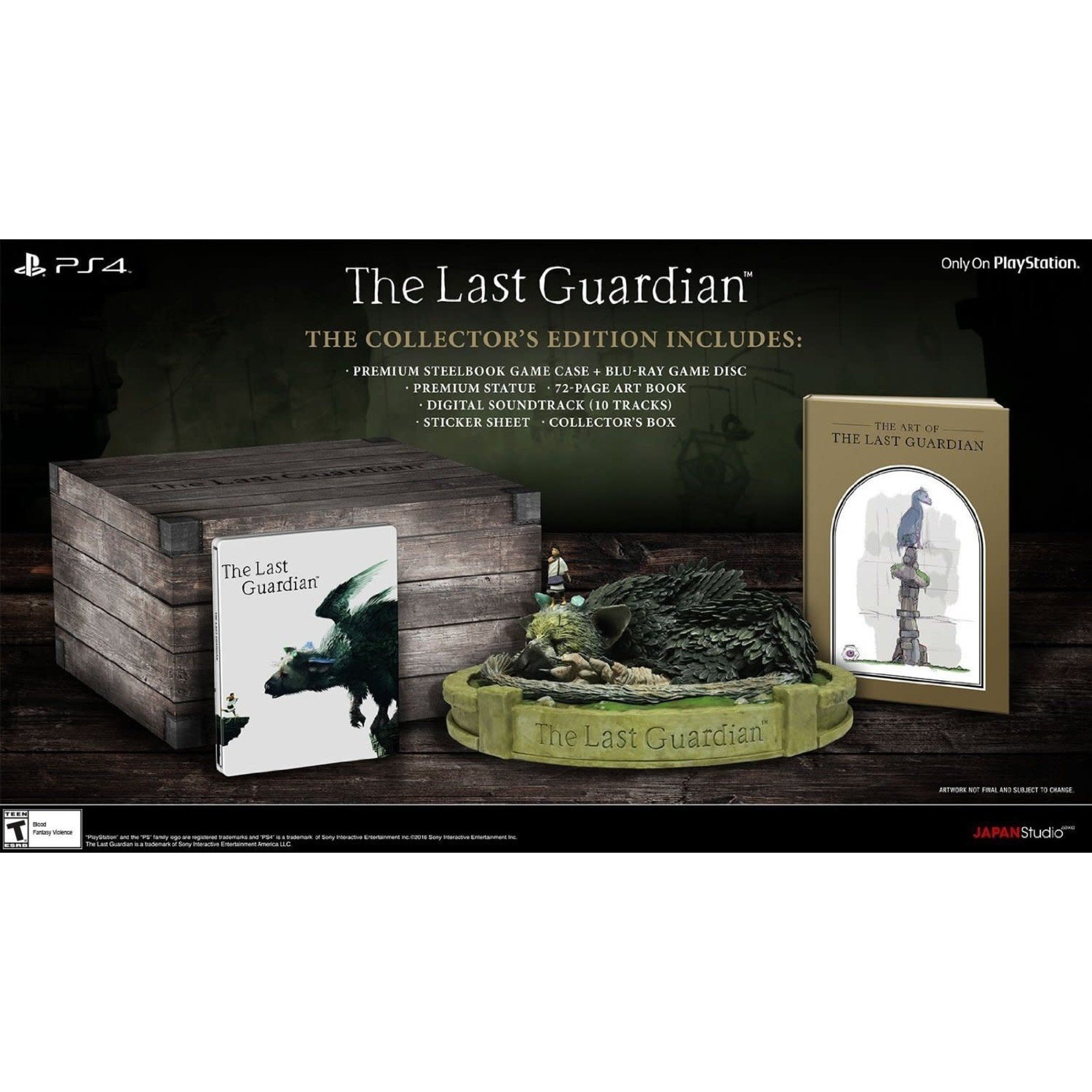 PS4-The Last Guardian Collector's Edition