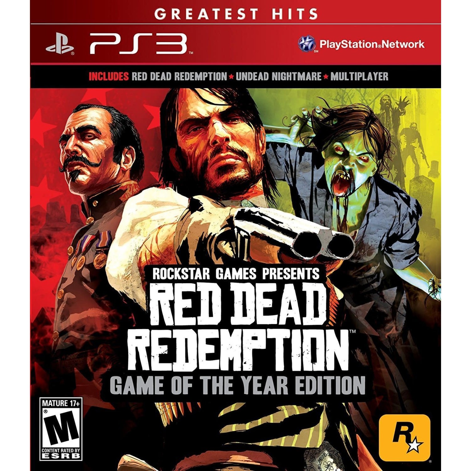 PS3U-Red Dead Redemption Game of the Year Edition