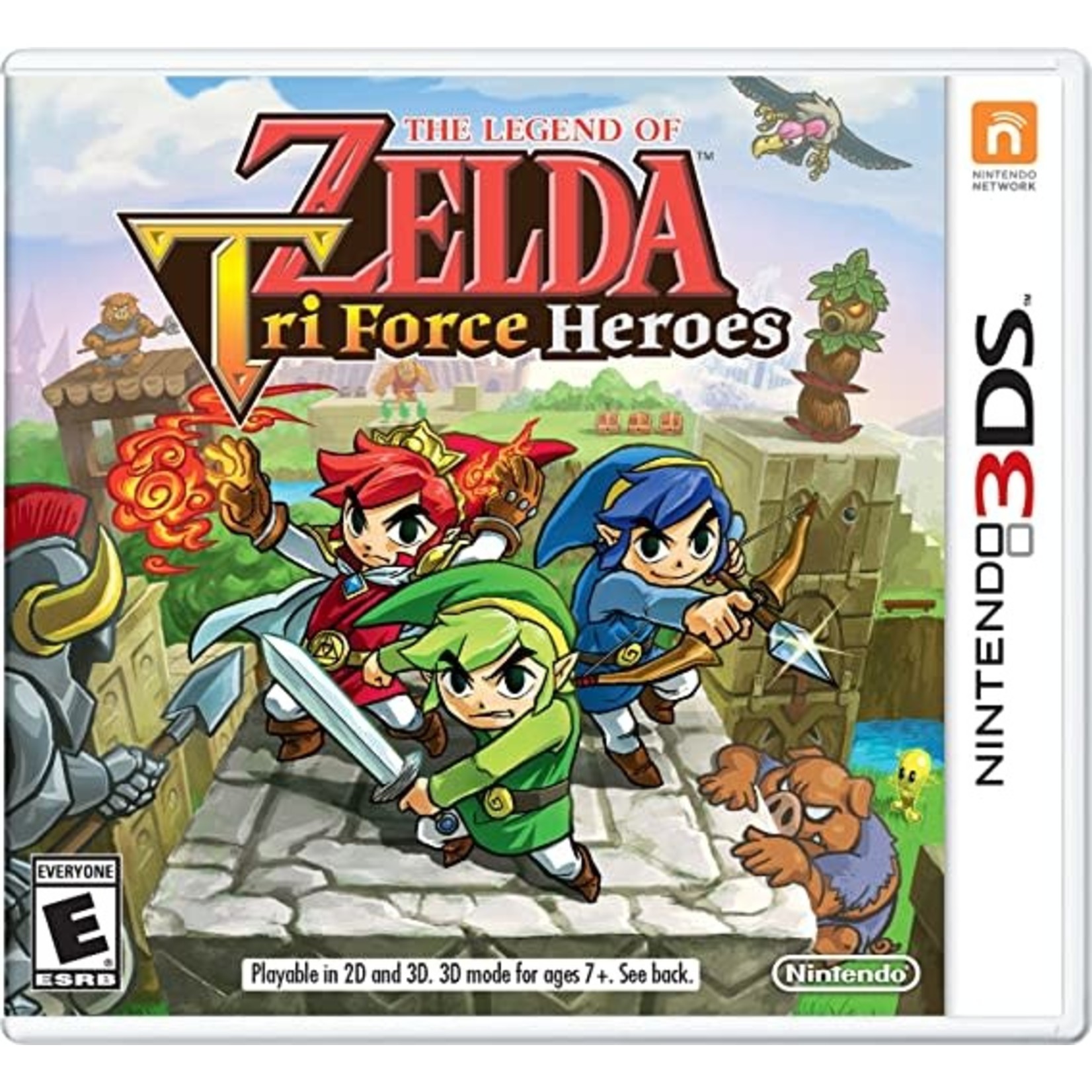 3dsu-Zelda Tri Force Heroes