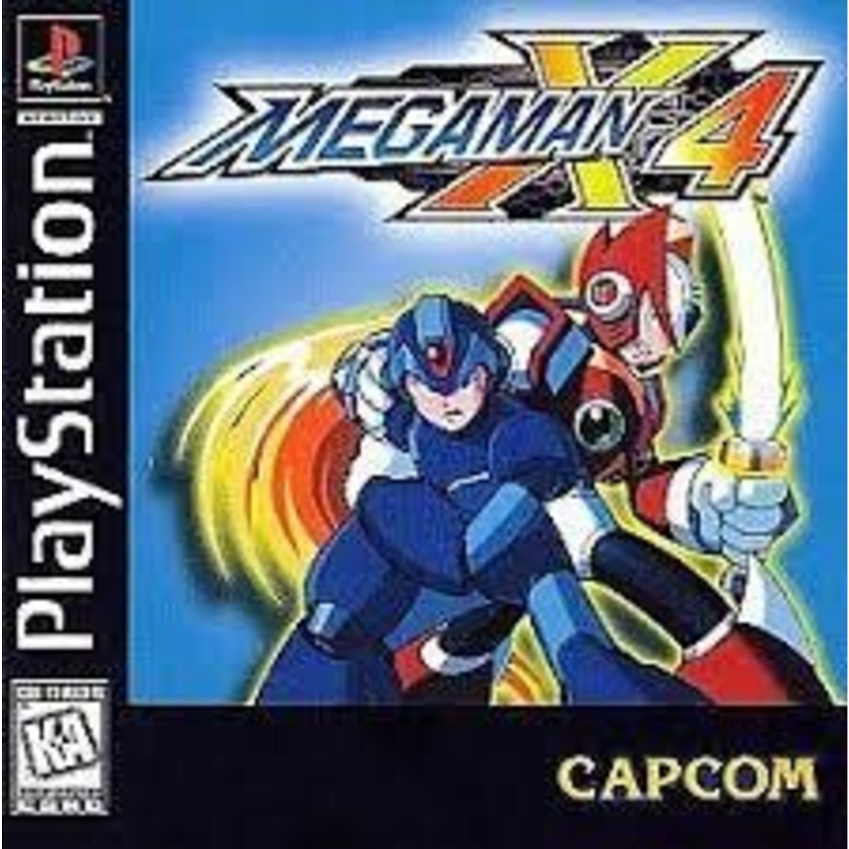 PS1U-MEGA MAN X4 (COMPLETE)