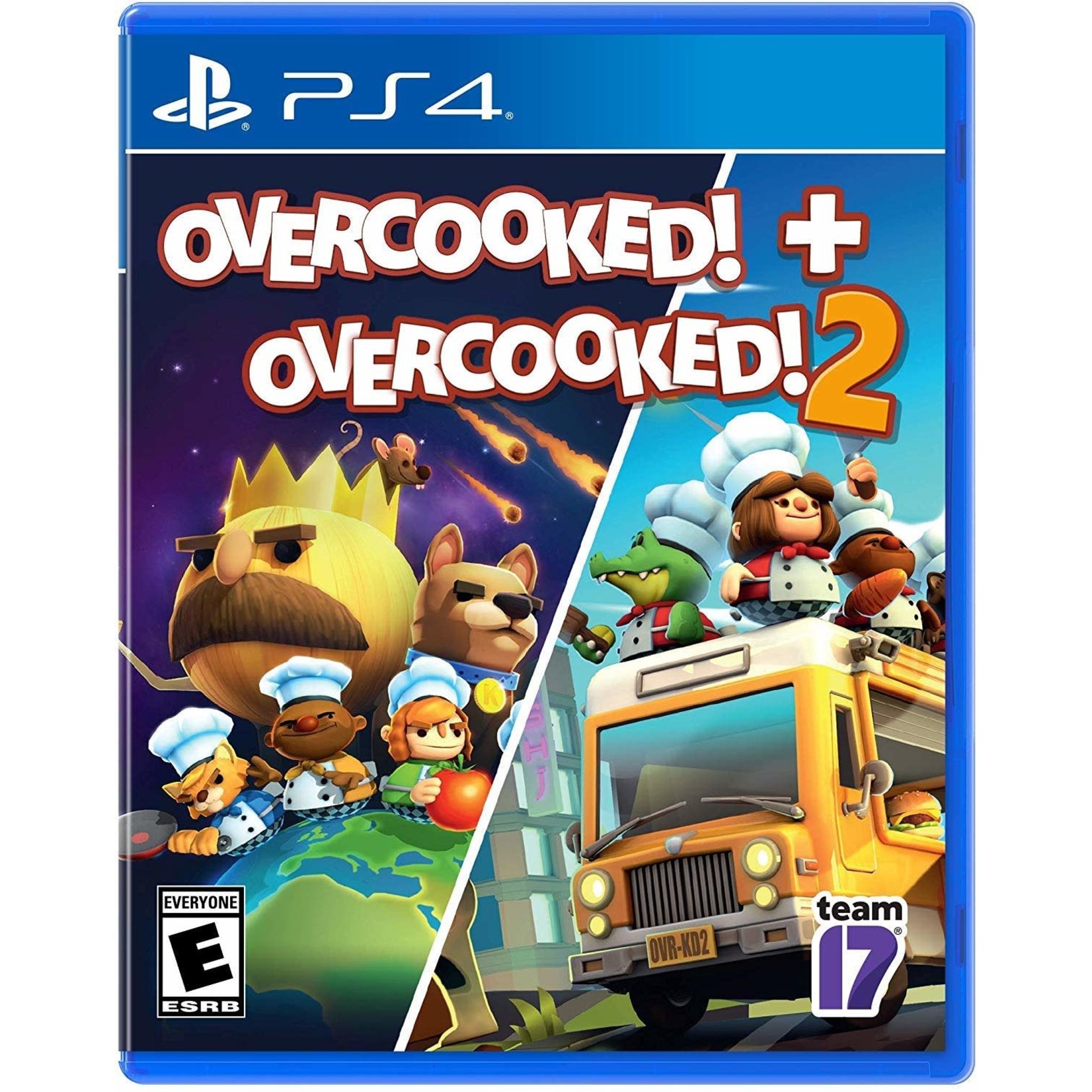 PS4-Overcooked! + Overcooked! 2