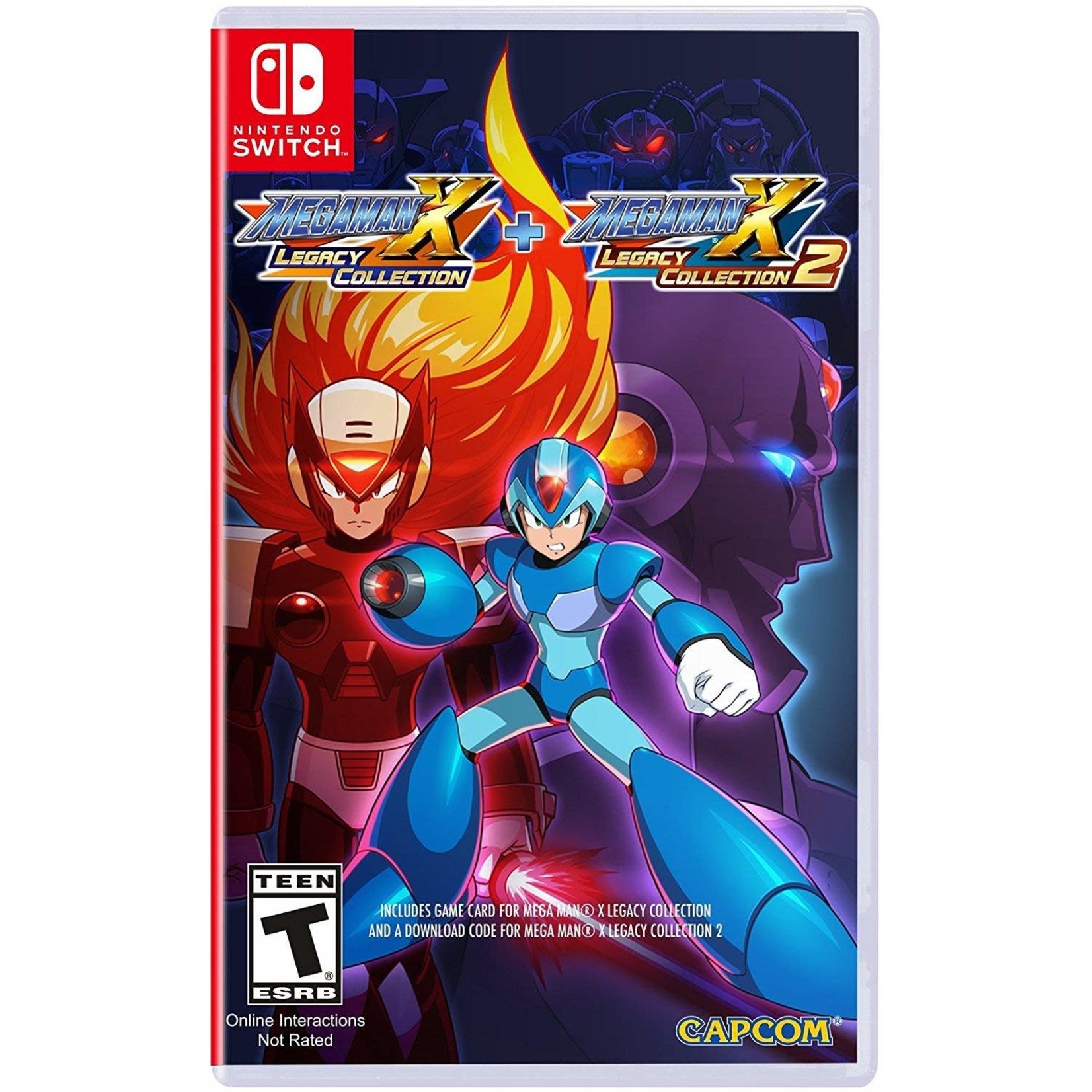 SWITCH-MEGA MAN X LEGACY COLLECTION 1 + 2