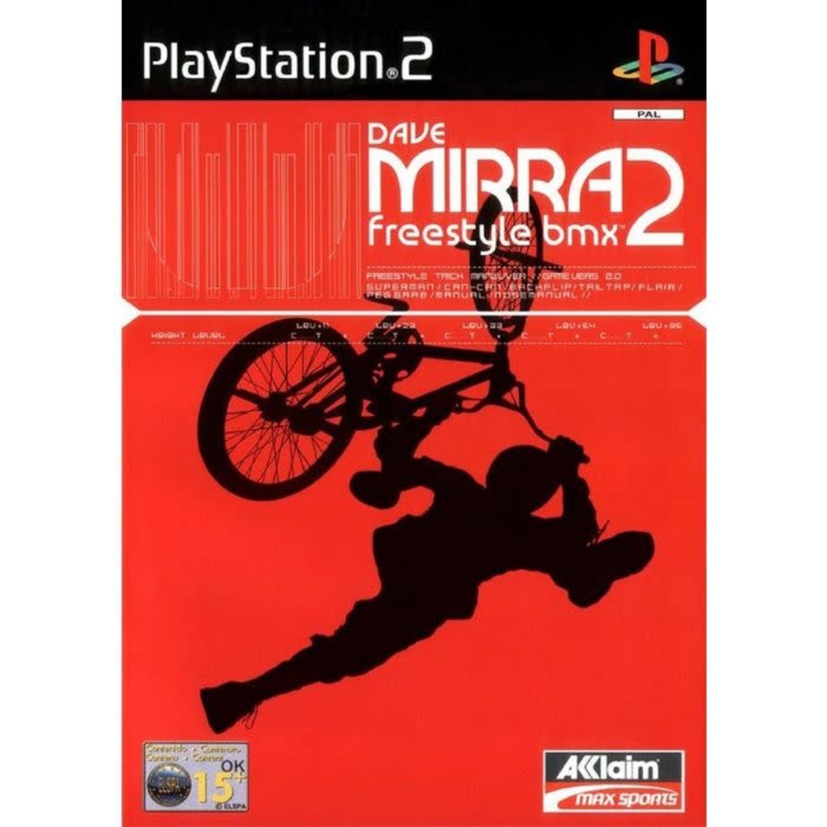 PS2U-Dave Mirra BMX 2