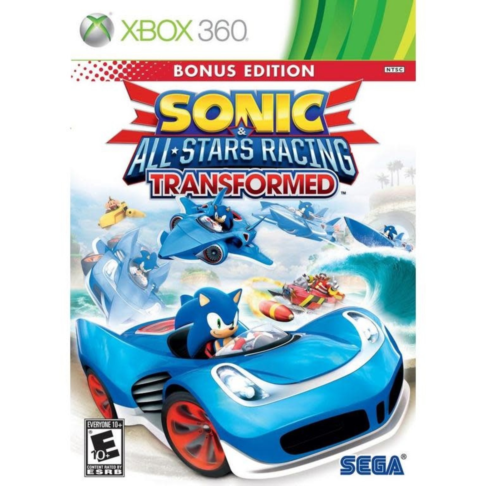 XB360-SONIC & ALL-STARS RACING TRANSFORMED