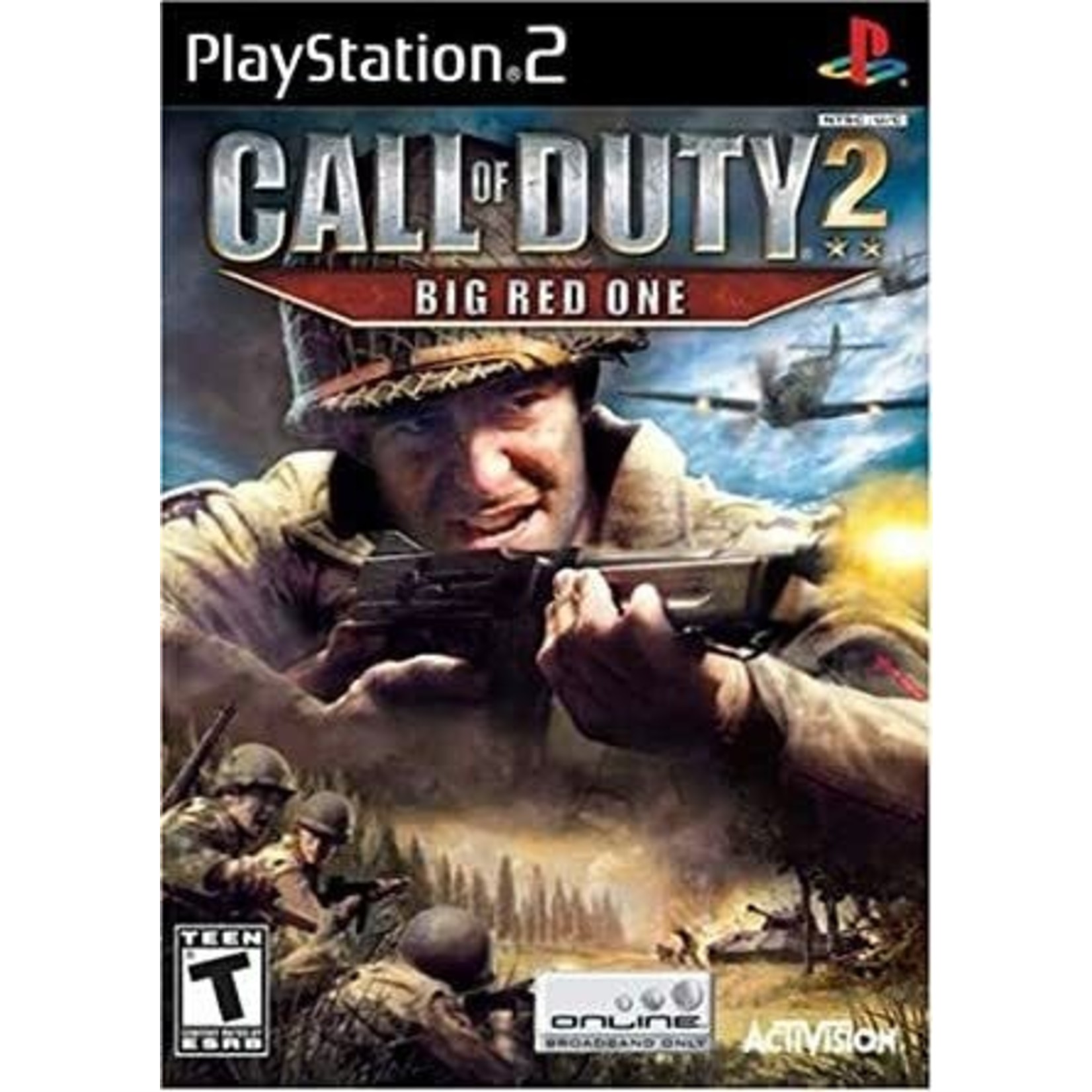 PS2U-CALL OF DUTY 2 BIG RED ONE
