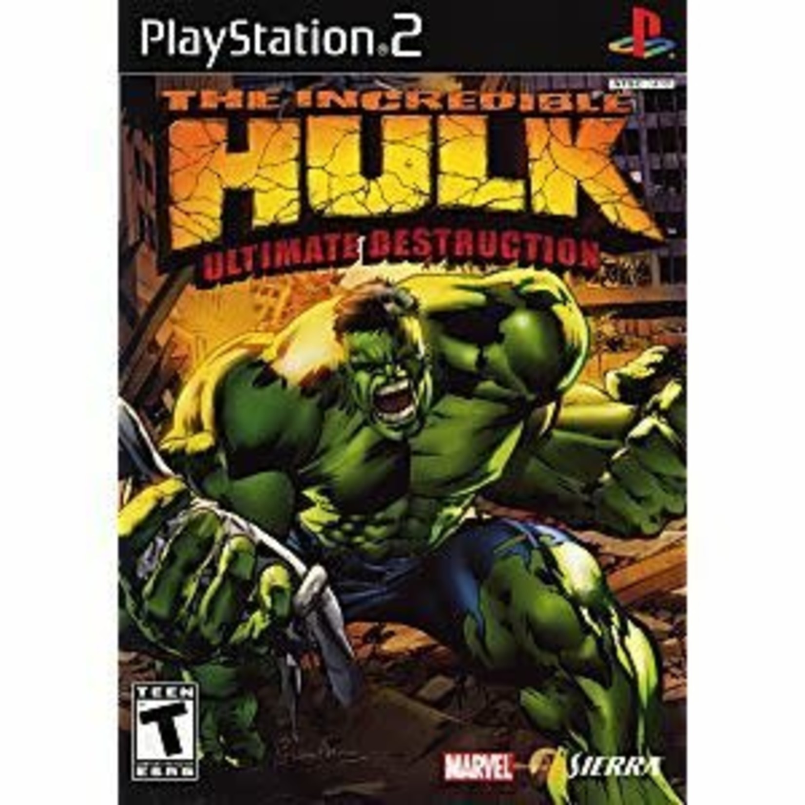 PS2U-THE INCREDIBLE HULK ULTIMATE DESTRUCTION