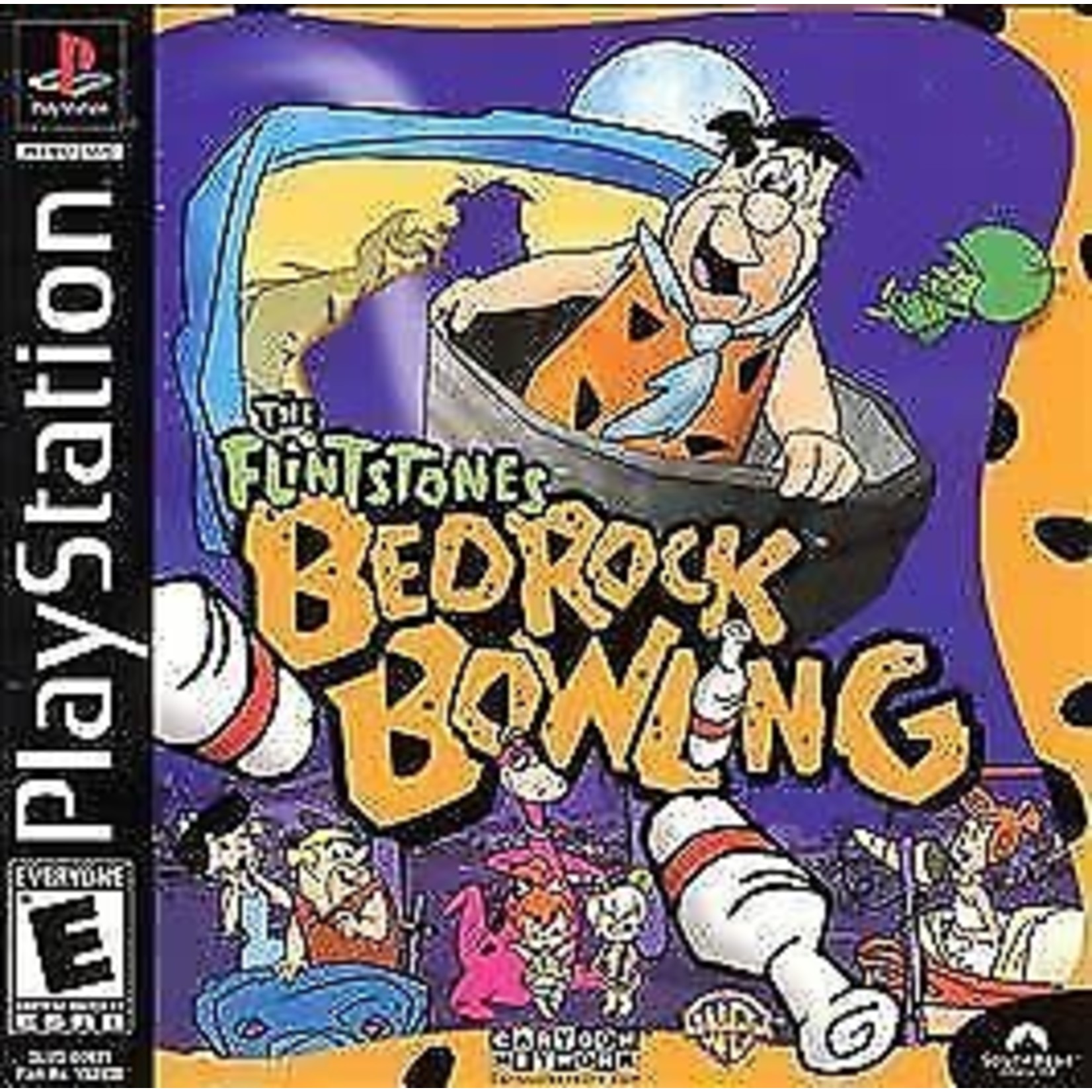 PS1U-The Flintstones Bedrock Bowling