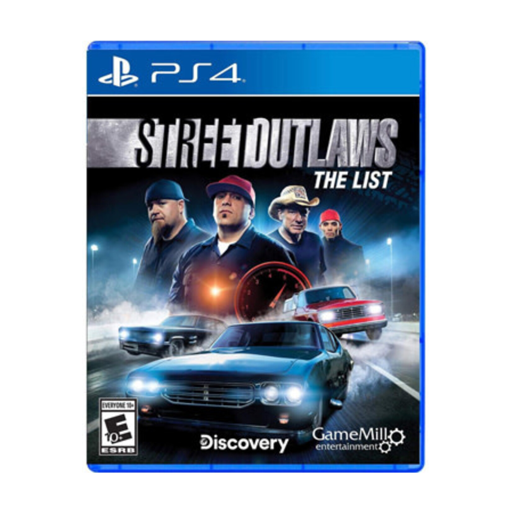 PS4U-STREET OUTLAWS: THE LIST