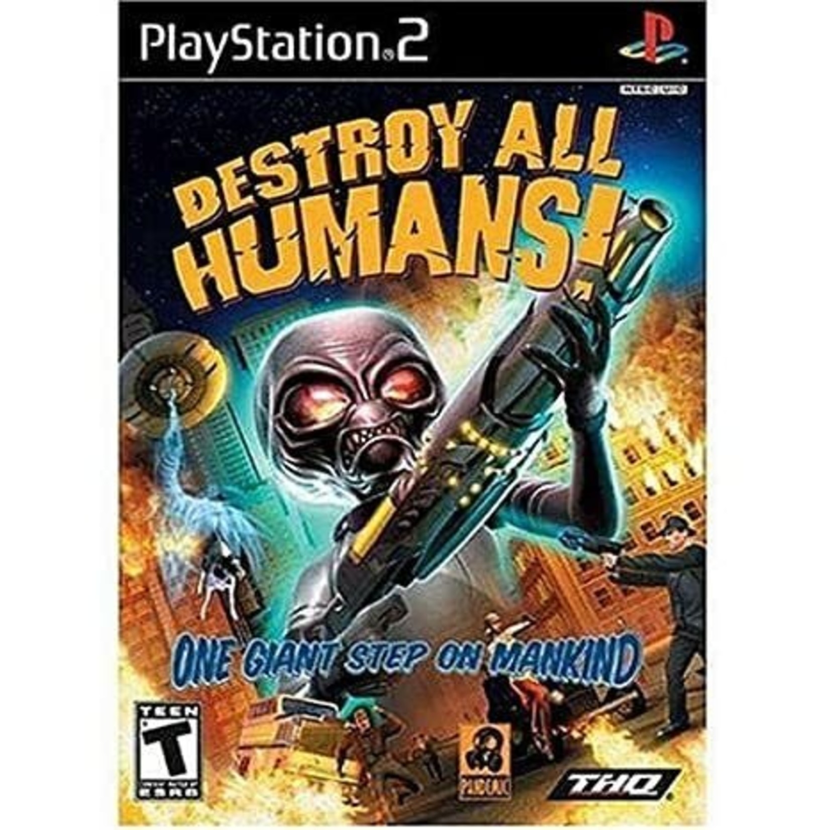 PS2U-DESTROY ALL HUMANS