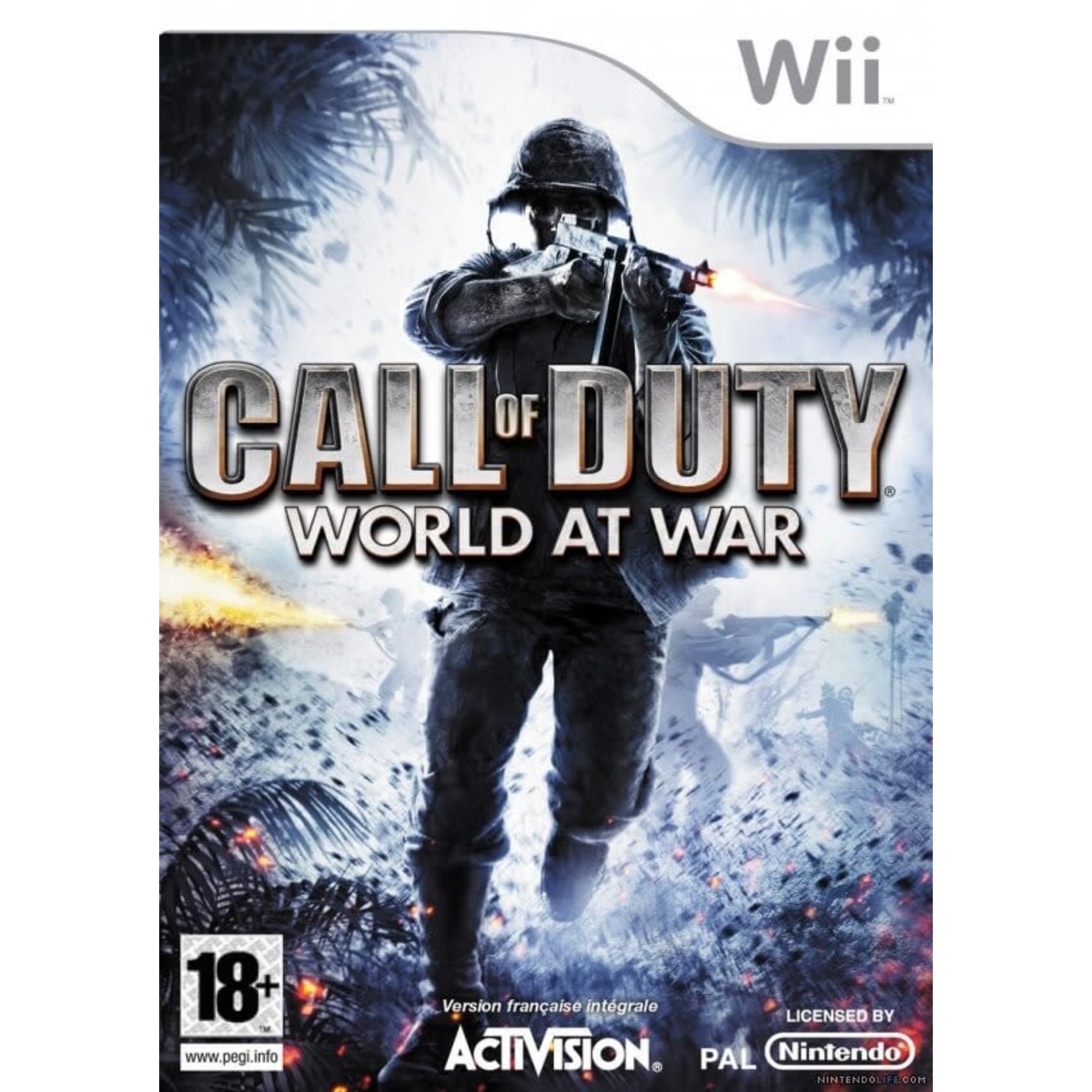 WIIUSD-CALL OF DUTY: WORLD AT WAR