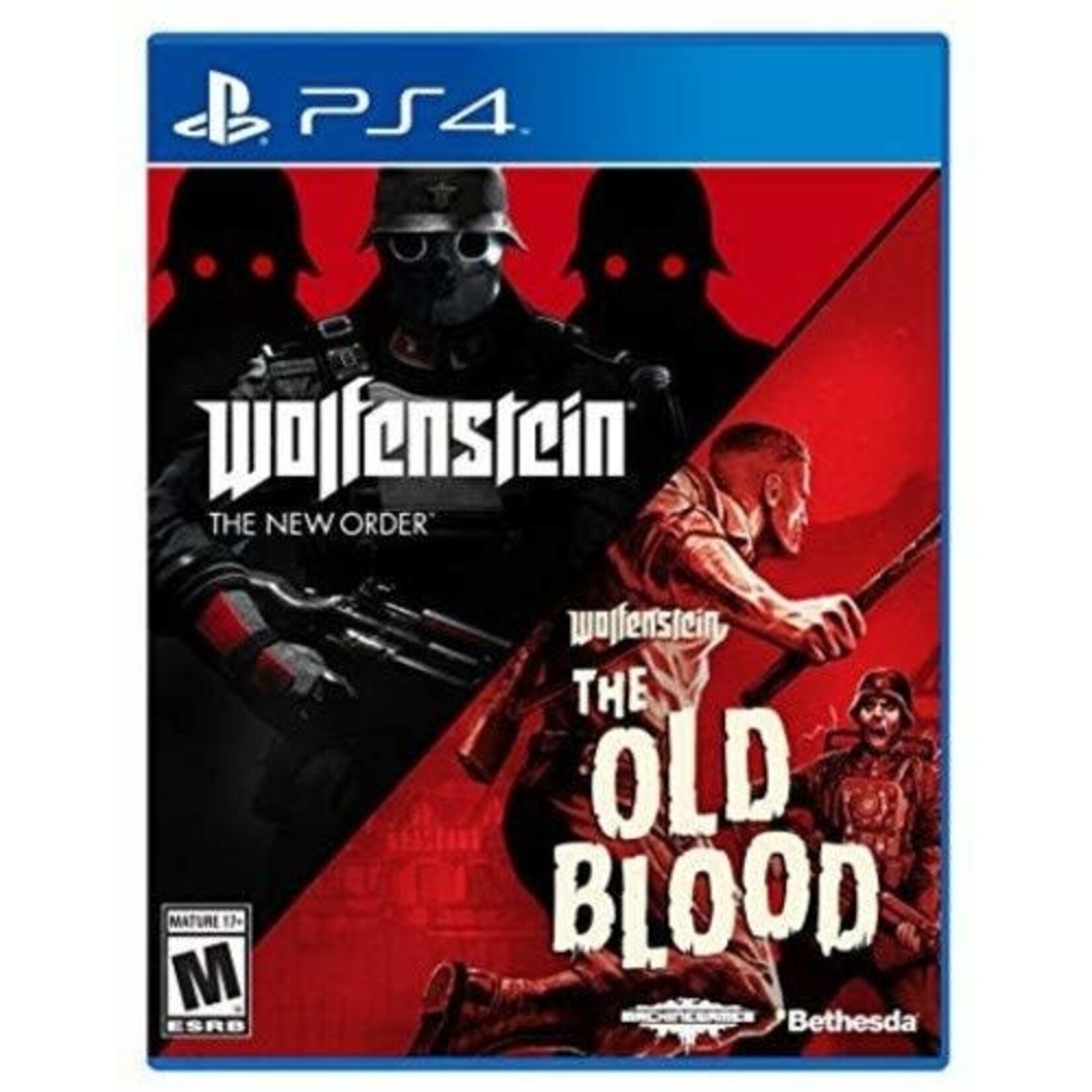 PS4U-WOLFENSTEIN THE TWO PACK
