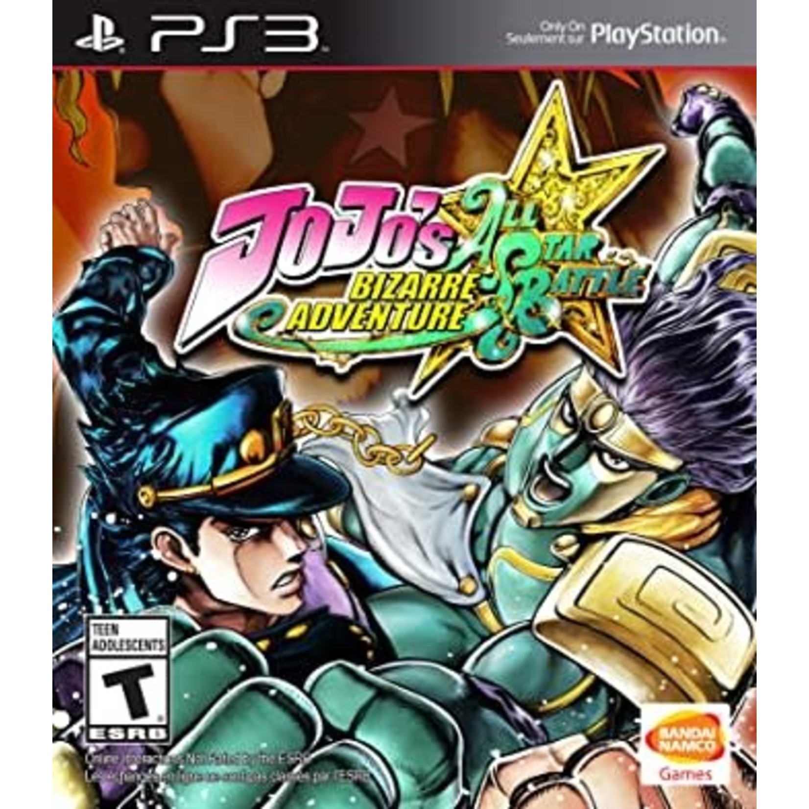 PS3U-JOJO'S BIZARRE ADVENTURE: ALL STAR BATTLE  LIKE NEW