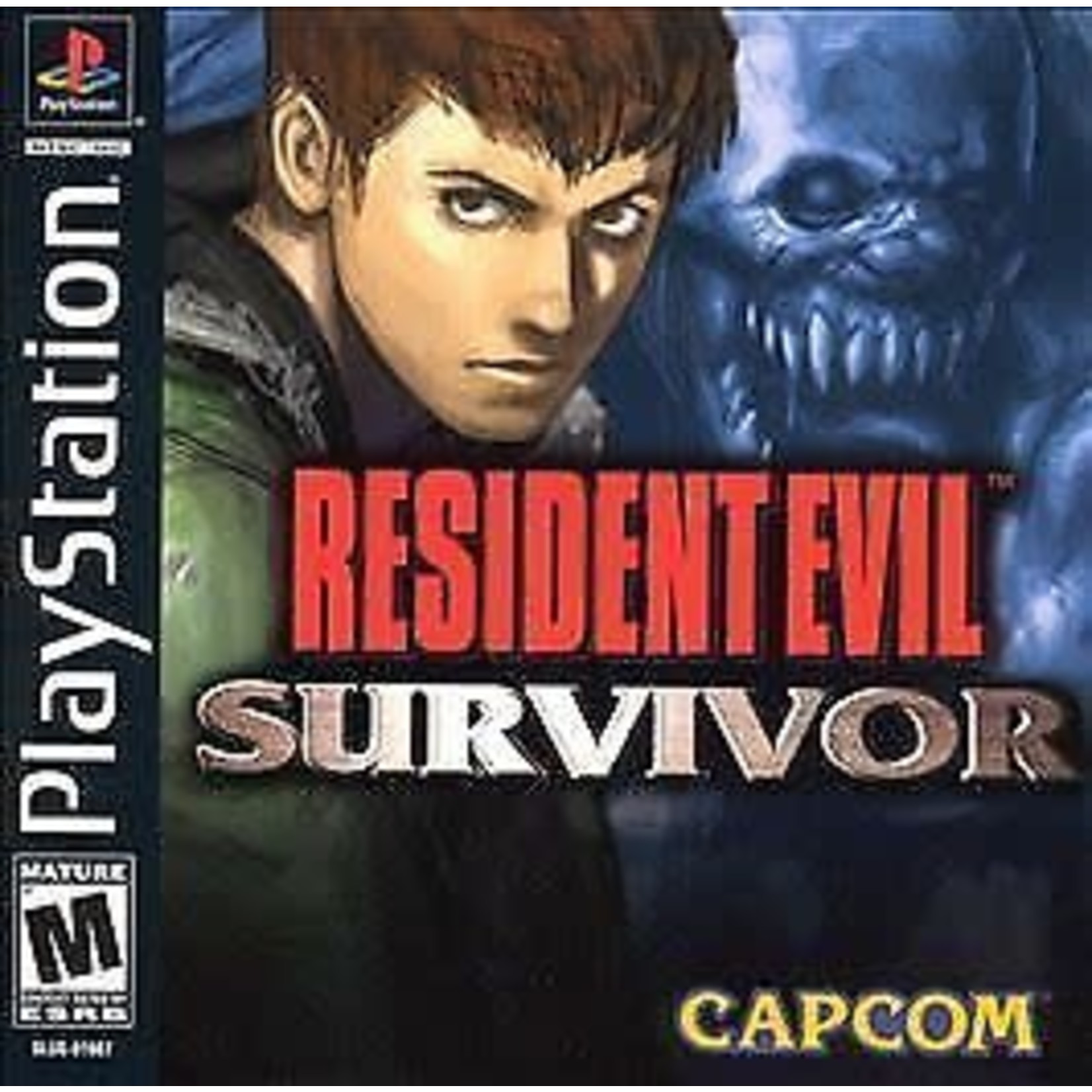 PS1U-RESIDENT EVIL SURVIVOR