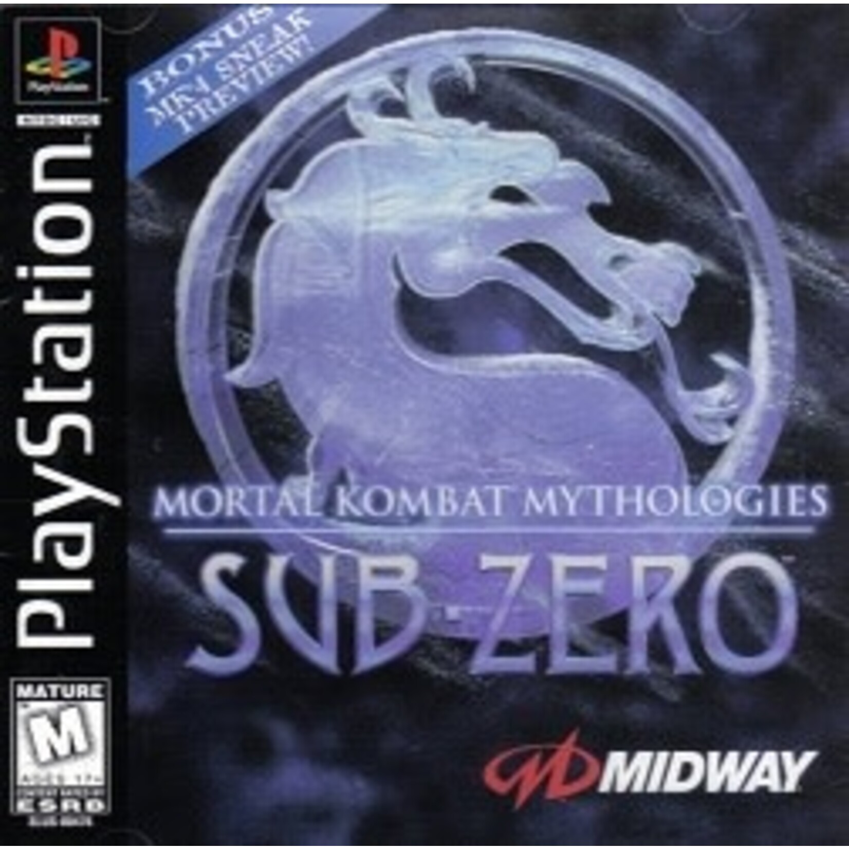 PS1U-Mortal Kombat Sub Zero