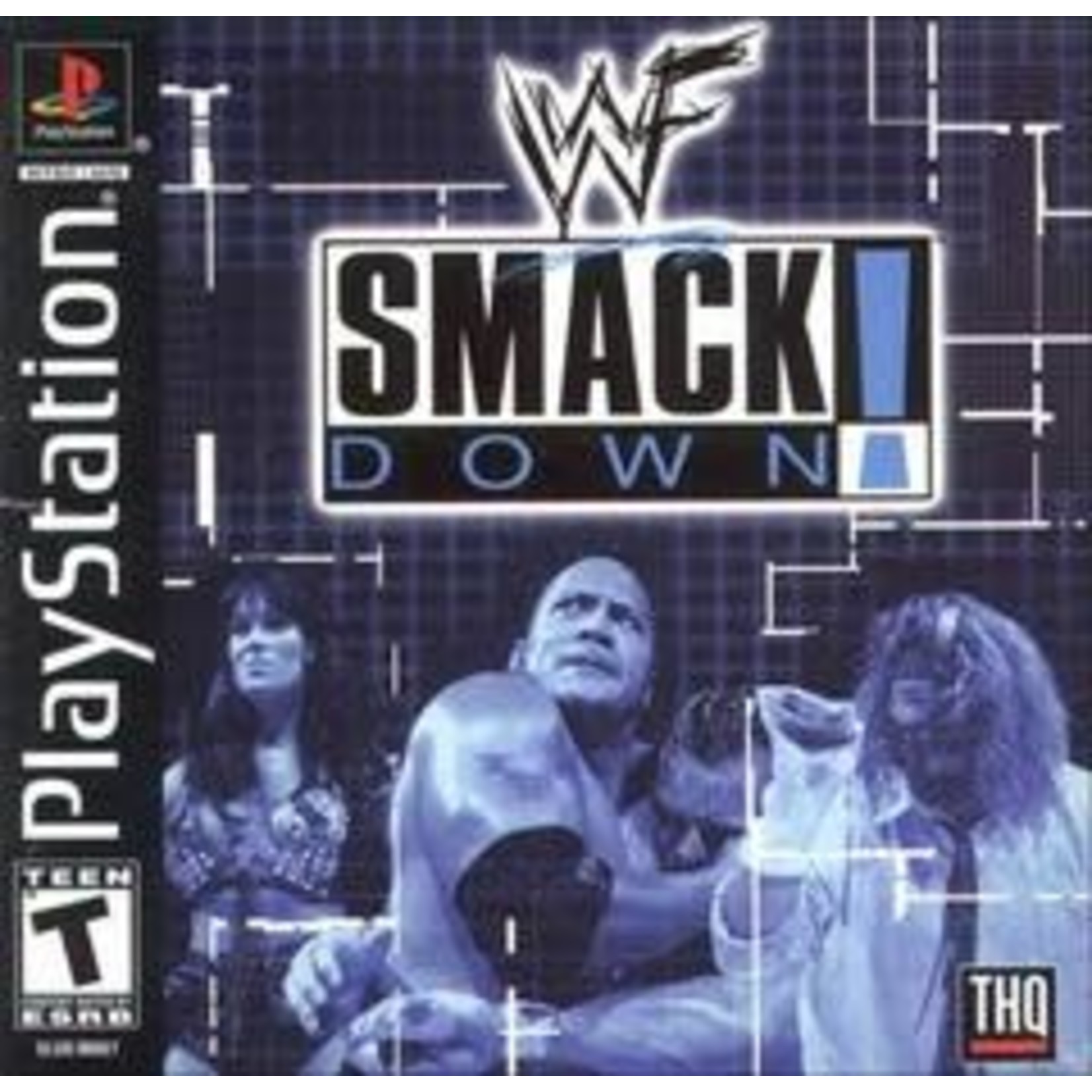 PS1U-WWF SMACKDOWN