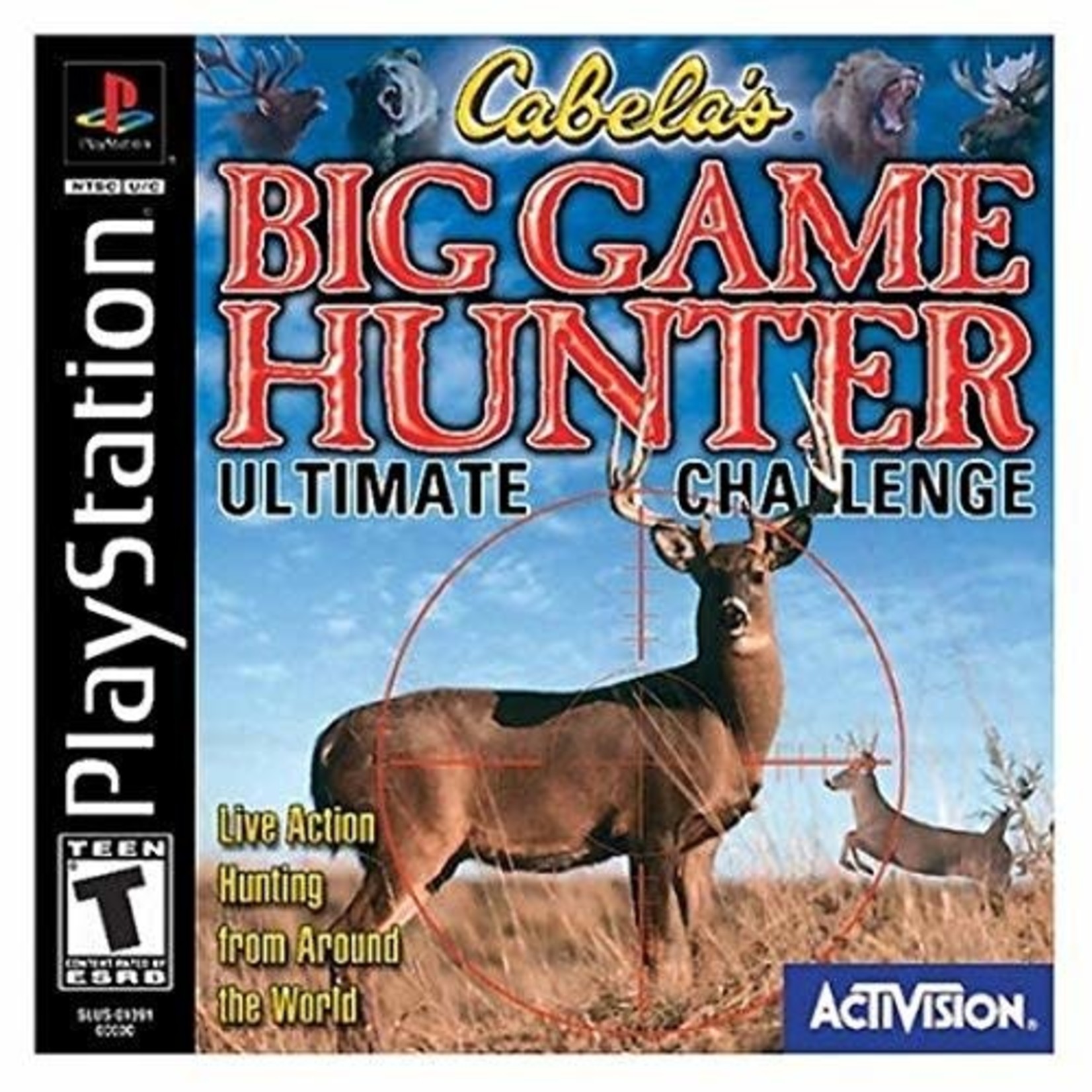 PS1U-BIG GAME HUNTER ULTIMATE CHALLENGE