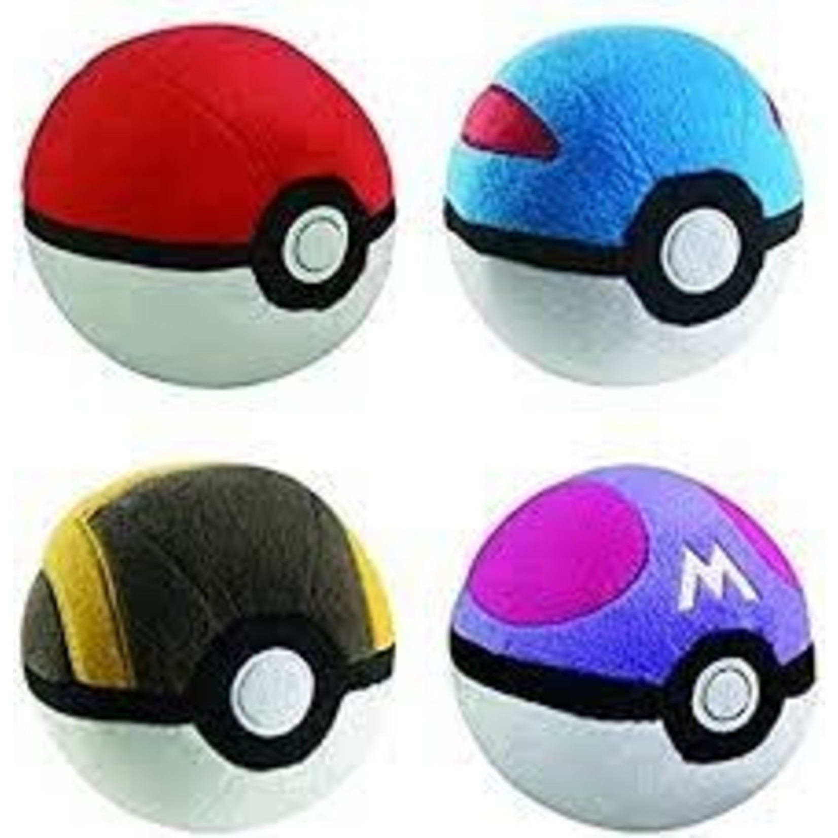 PLUSH-Pokeball Assorted - Blue Dragon Video Games