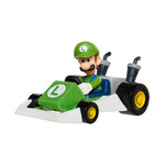 FIGURE-Super Mario Kart Racers Luigi In Kart Figure