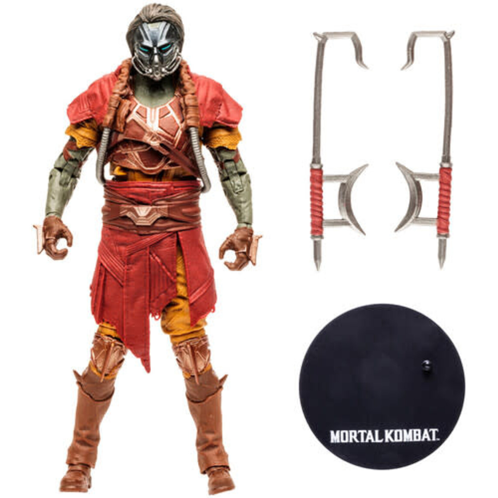 FIGURE-McFarlane Mortal Kombat 11  7" Kabal with Rapid Red Action Figure