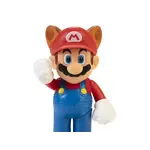 FIGURE-World of Nintendo 2.50" Raccoon Mario Limited Articulation Figure