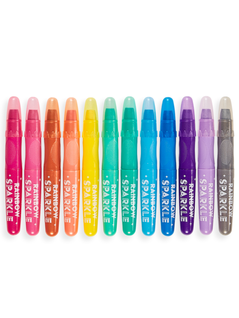 ooly Rainbow Sparkle Metallic Gel Crayons