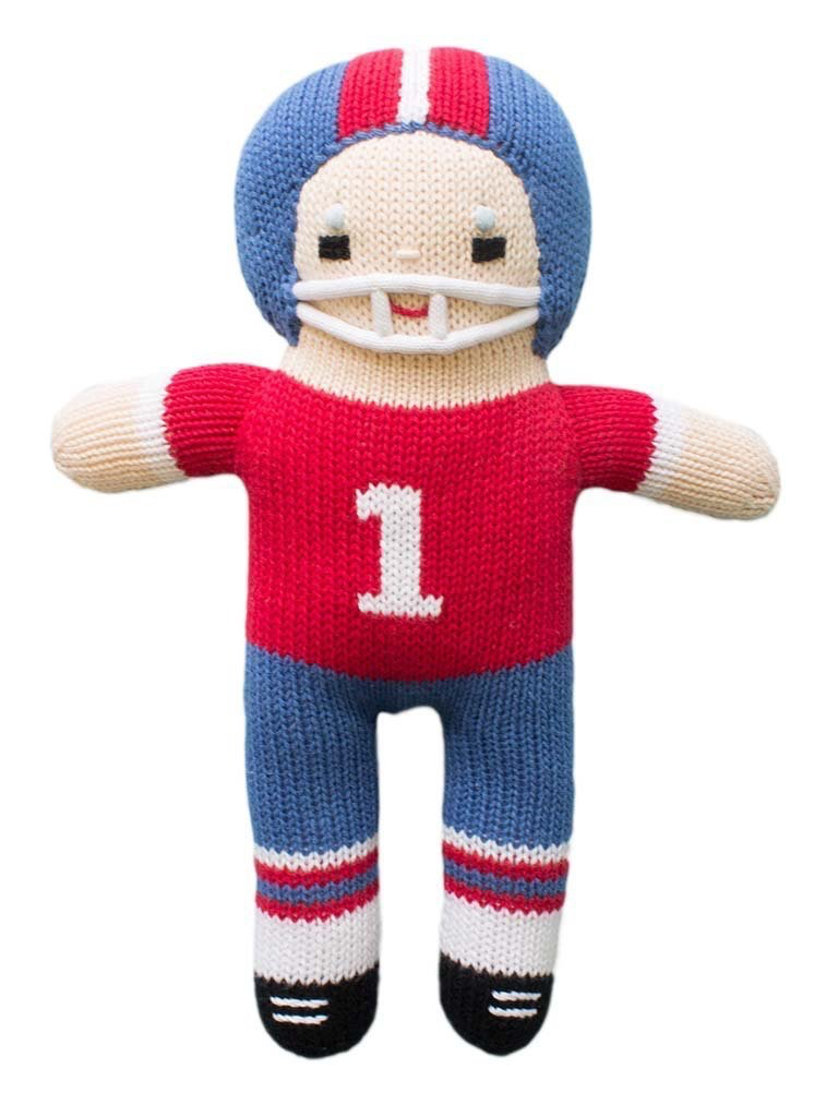 Zubels Football Player - Red/Royal