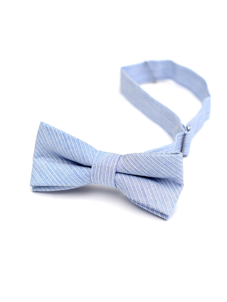 Appaman Sky Blue Stripe Bow Tie