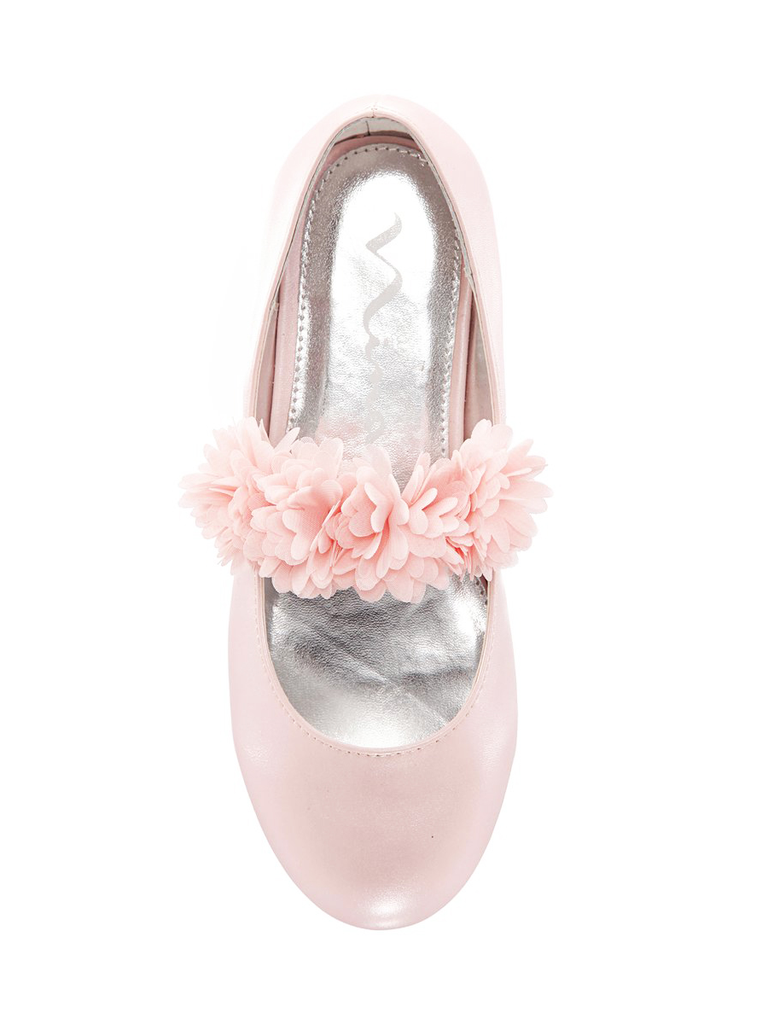 Nina Pink Flower Ballet Flats