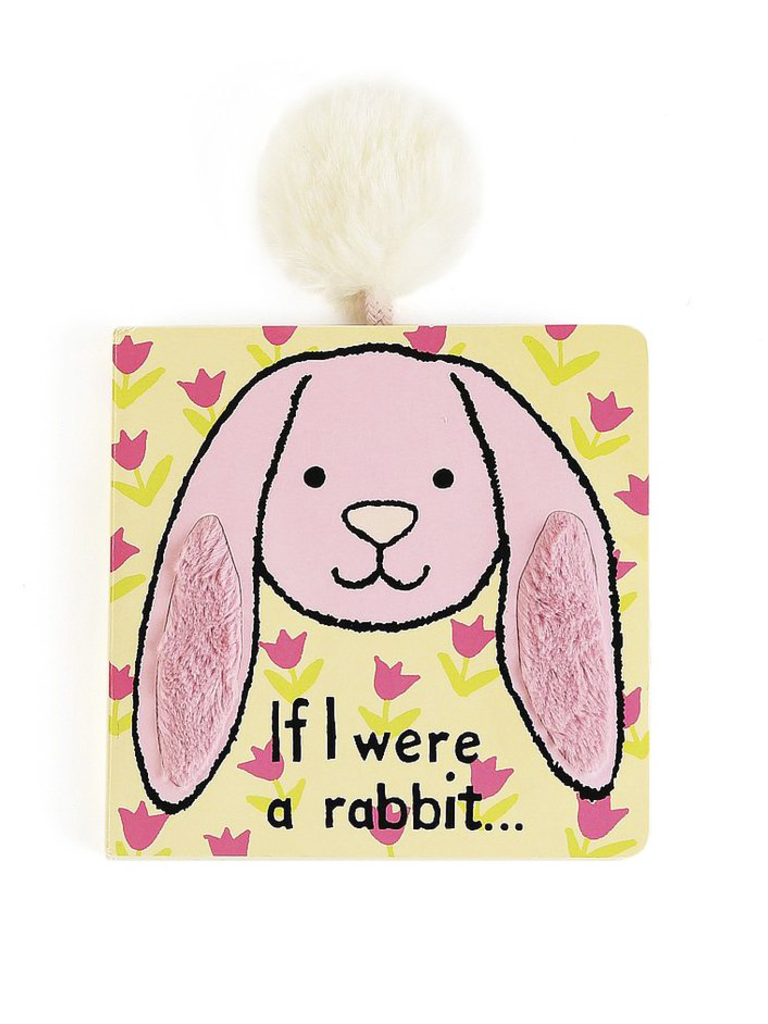 Jellycat If I Were a Rabbit Book - Pink