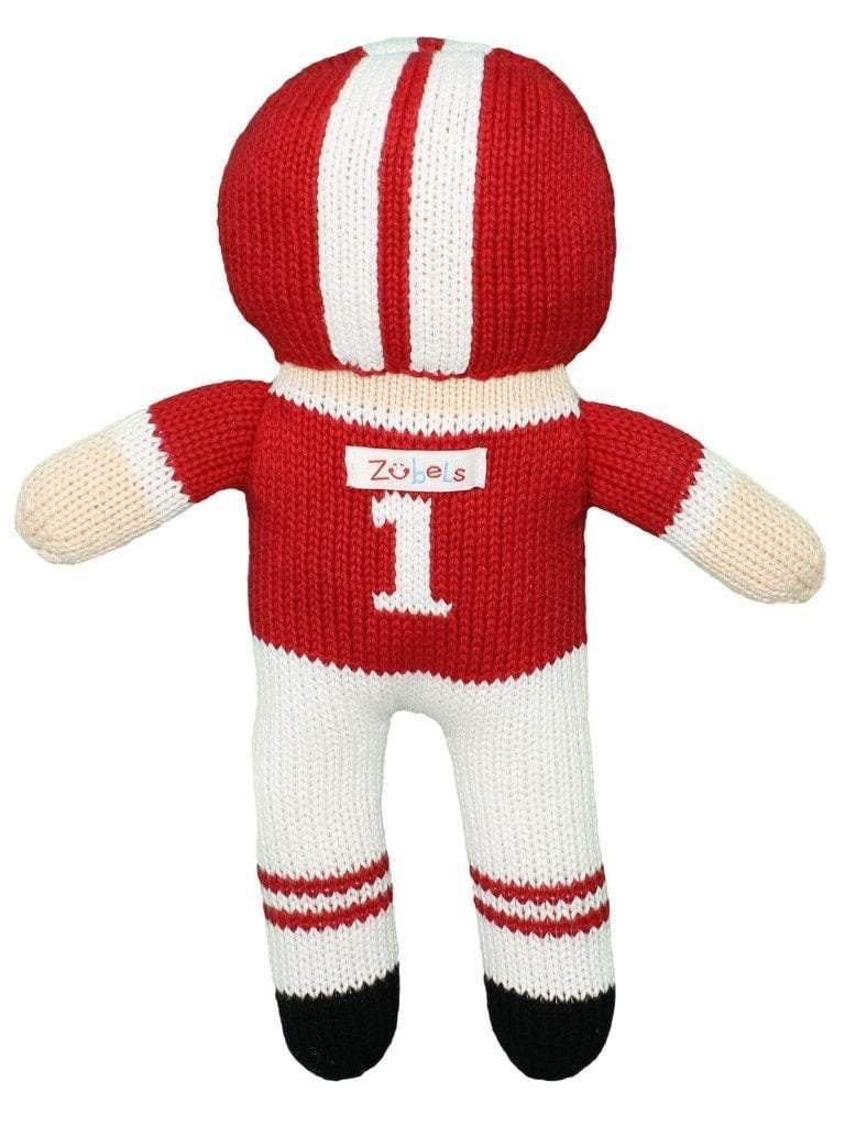 Zubels Football Player - Red/White