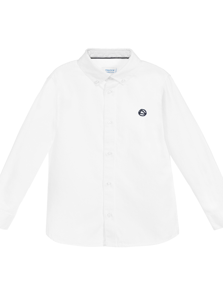 Mayoral Baby White Oxford Shirt