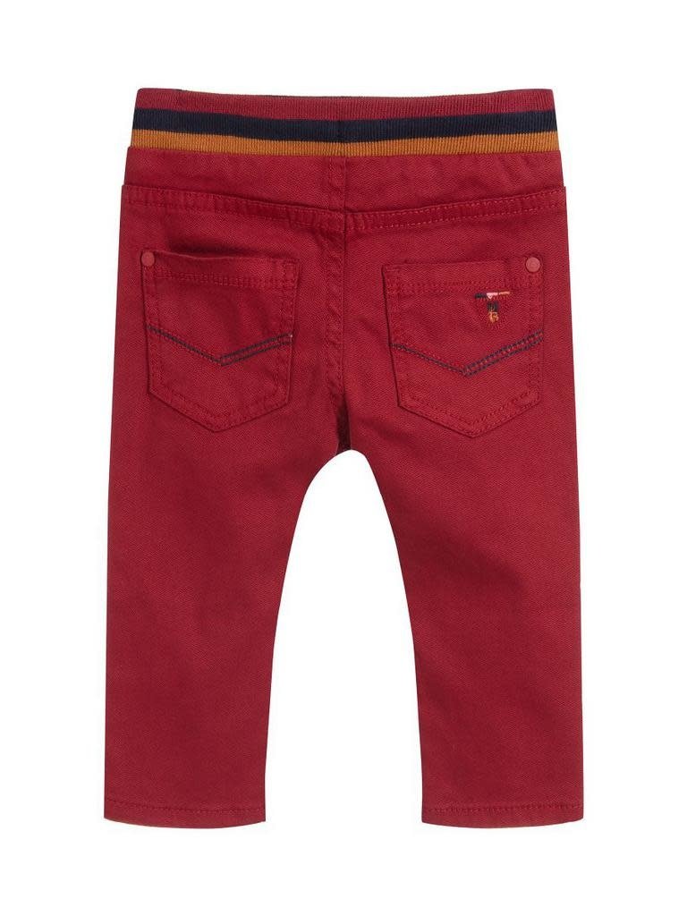Mayoral Baby Red Cotton Trousers