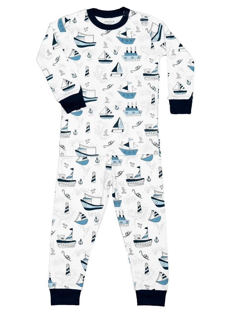 Baby Noomie Boats Pajamas