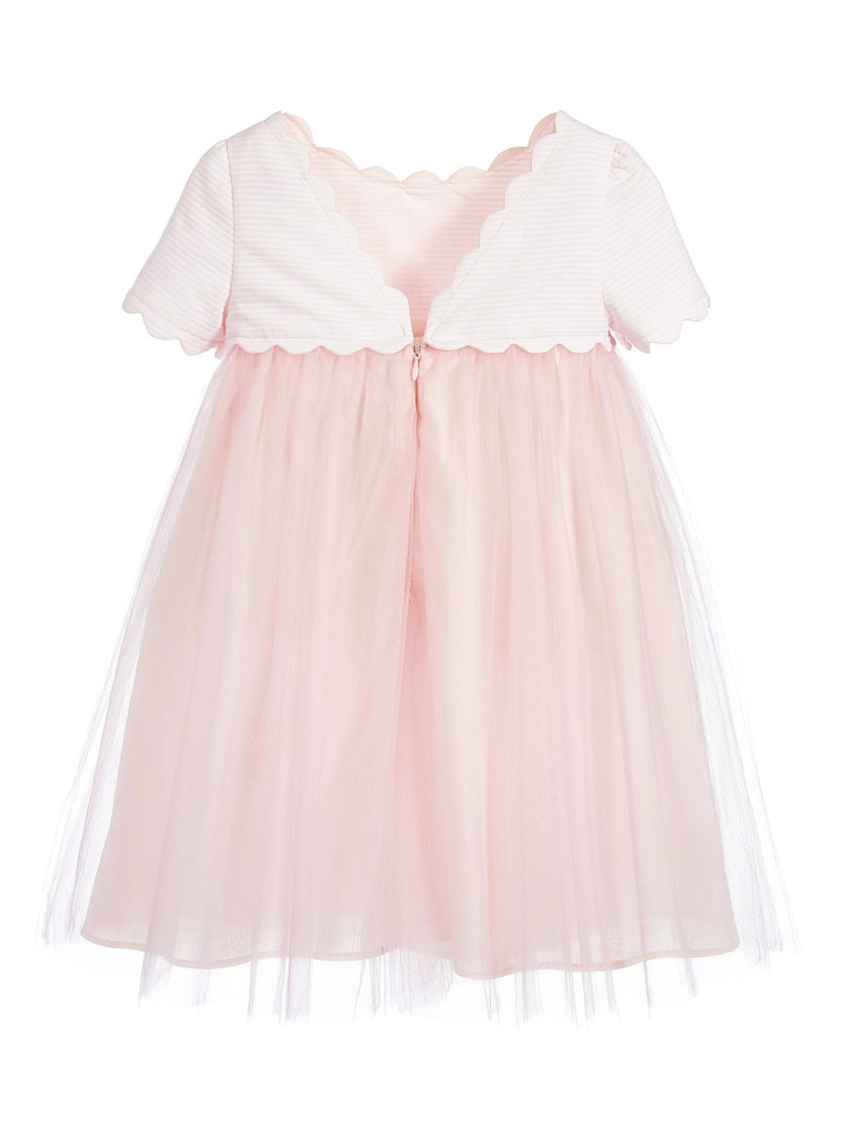 Lili Gaufrette Soft Pink Tulle Dress