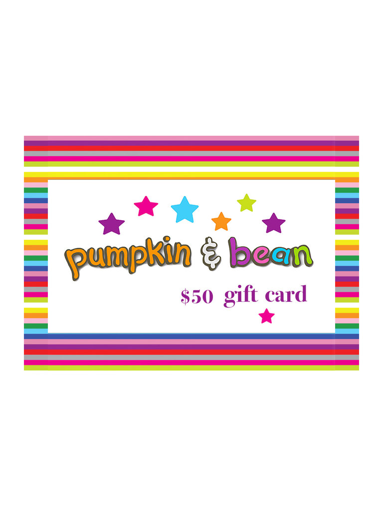 Pumpkin & Bean $50 Gift Card